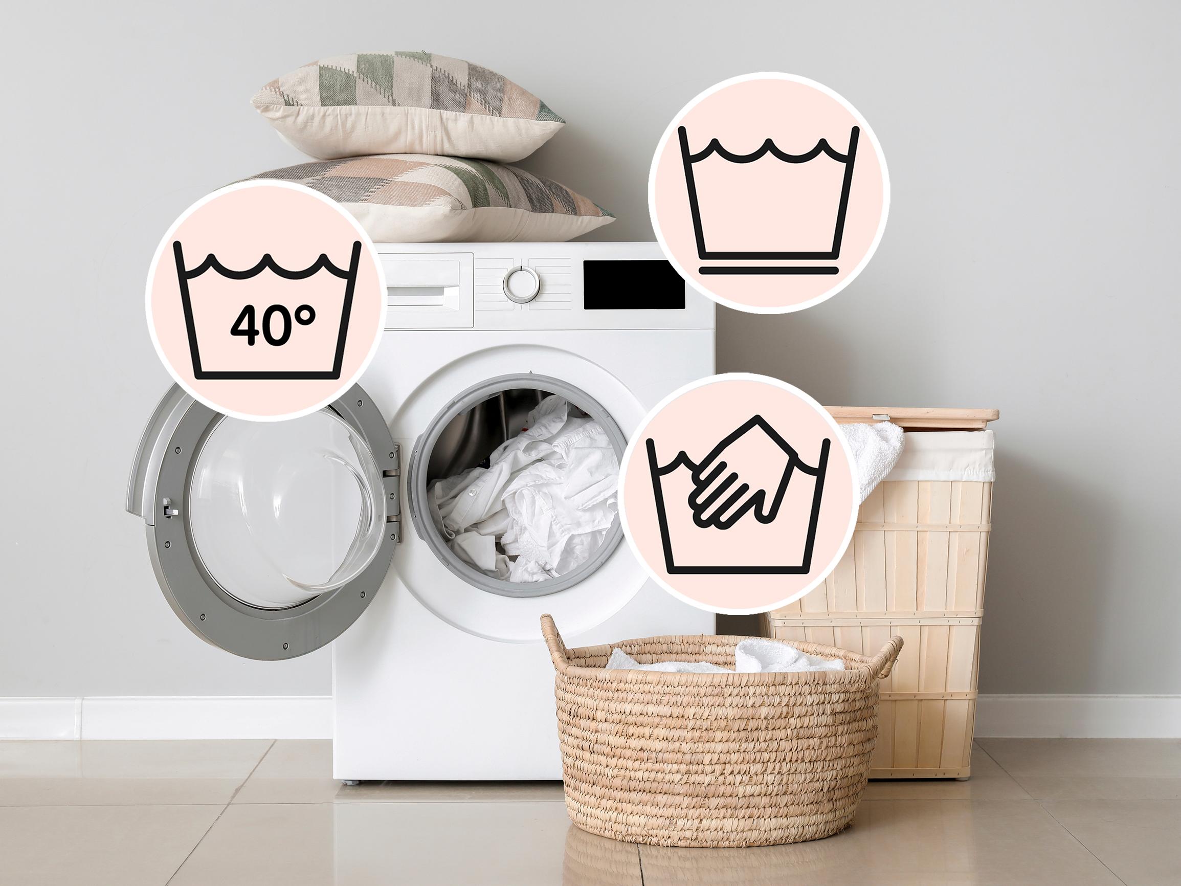 Pesumerkit auttavat pesemään pyykin oikein – asiantuntija neuvoo, miten merkinnät kannattaa tulkita