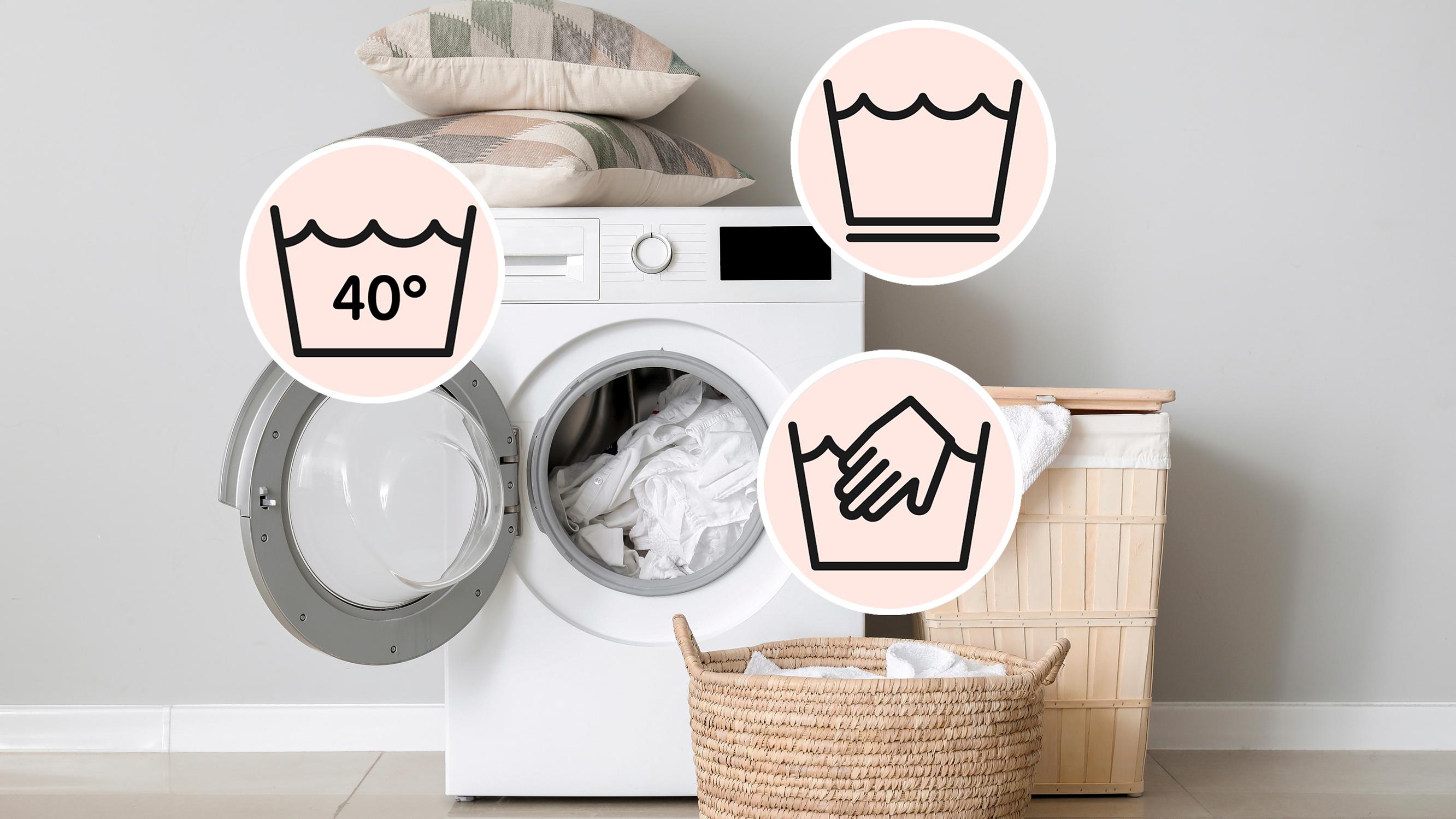 Pesumerkit auttavat pesemään pyykin oikein – asiantuntija neuvoo, miten merkinnät kannattaa tulkita