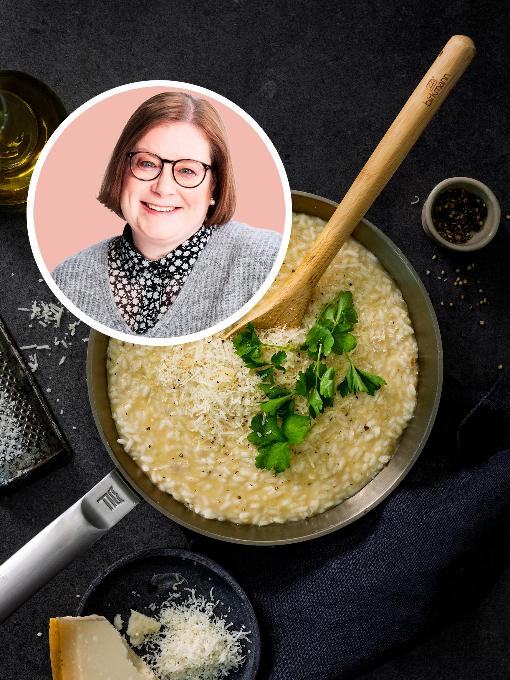 Paras risotto – näin teet täydellisen mehevän risoton ruokatoimittajan ohjeilla
