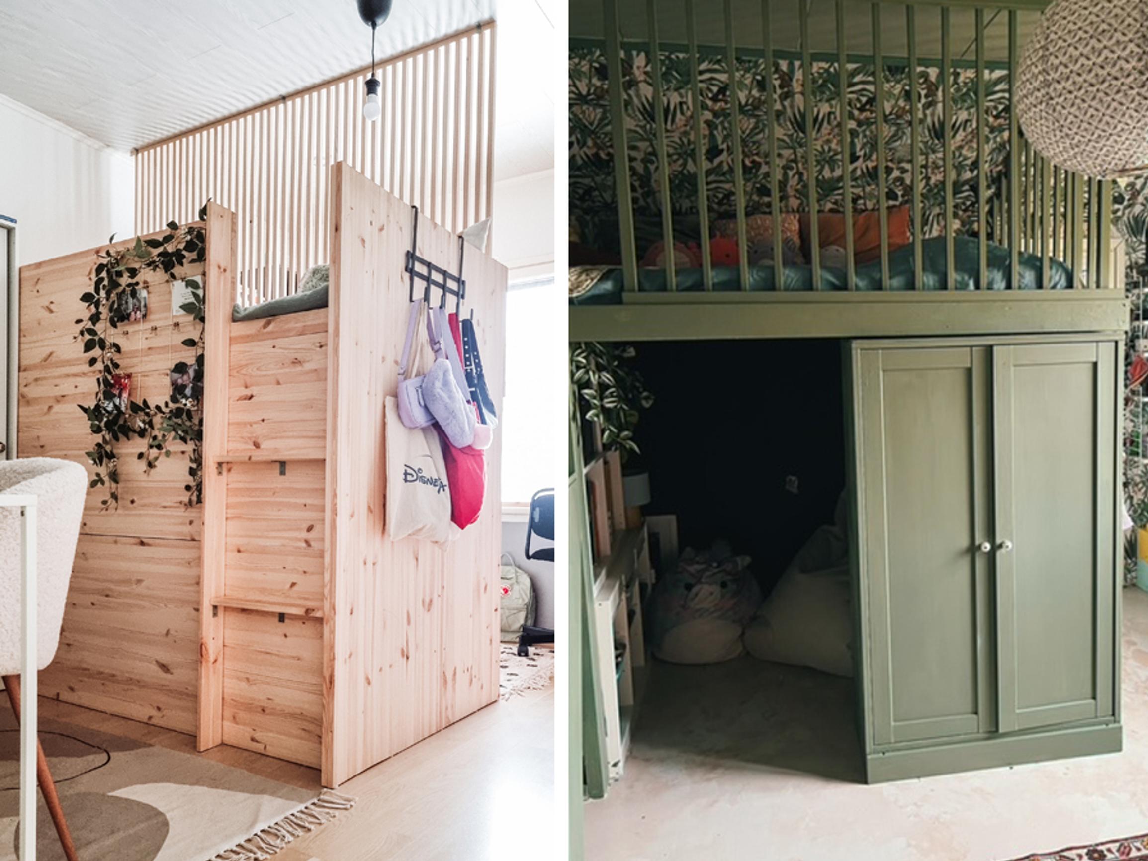 7 × lisätilaa lastenhuoneeseen – katso vanhempien remppaideat, jotka hurmaavat käytännöllisyydellään