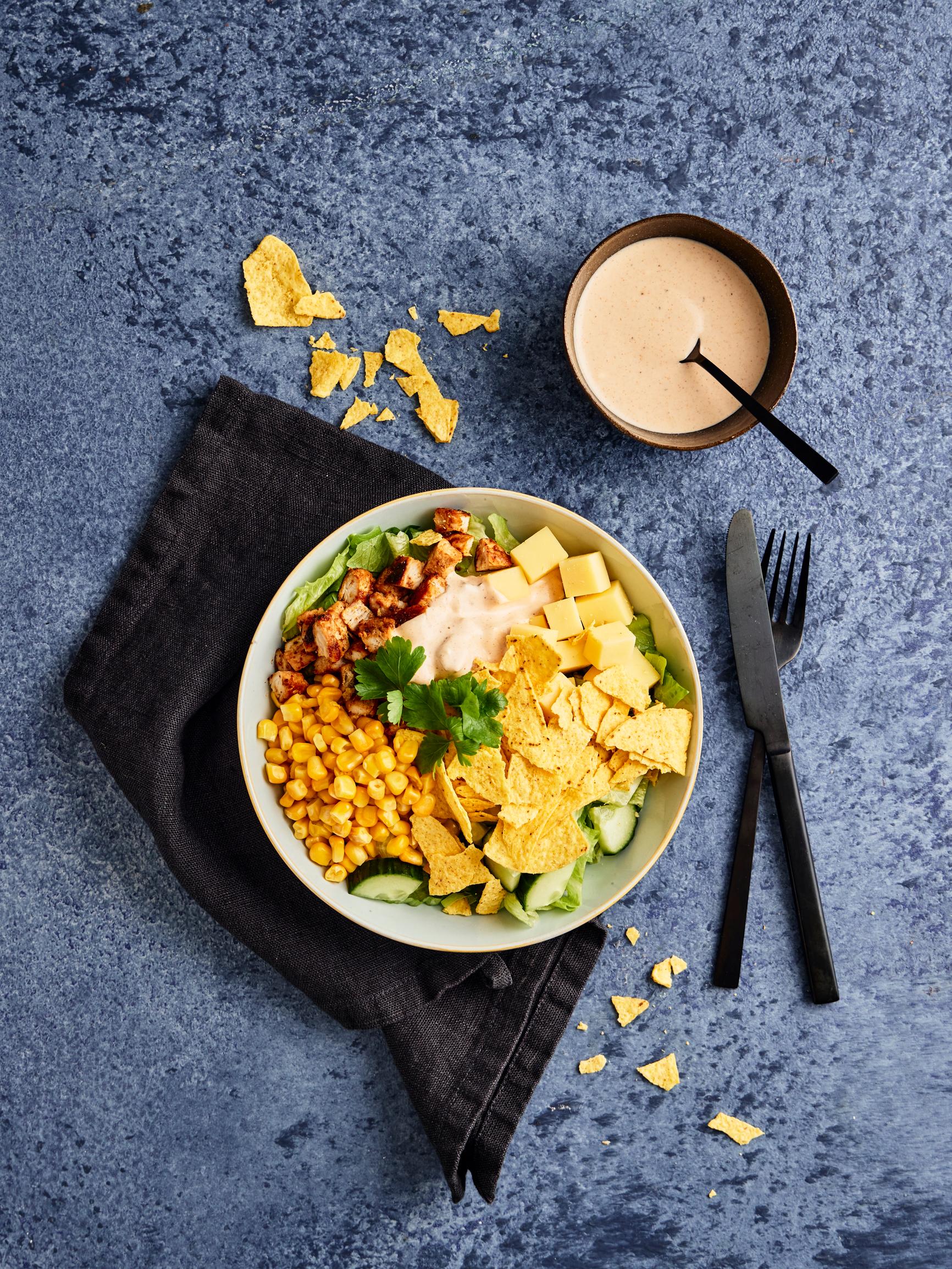 Kana-tacosalaatti – helppo kotitekoinen versio kaupan suosikkisalaatista