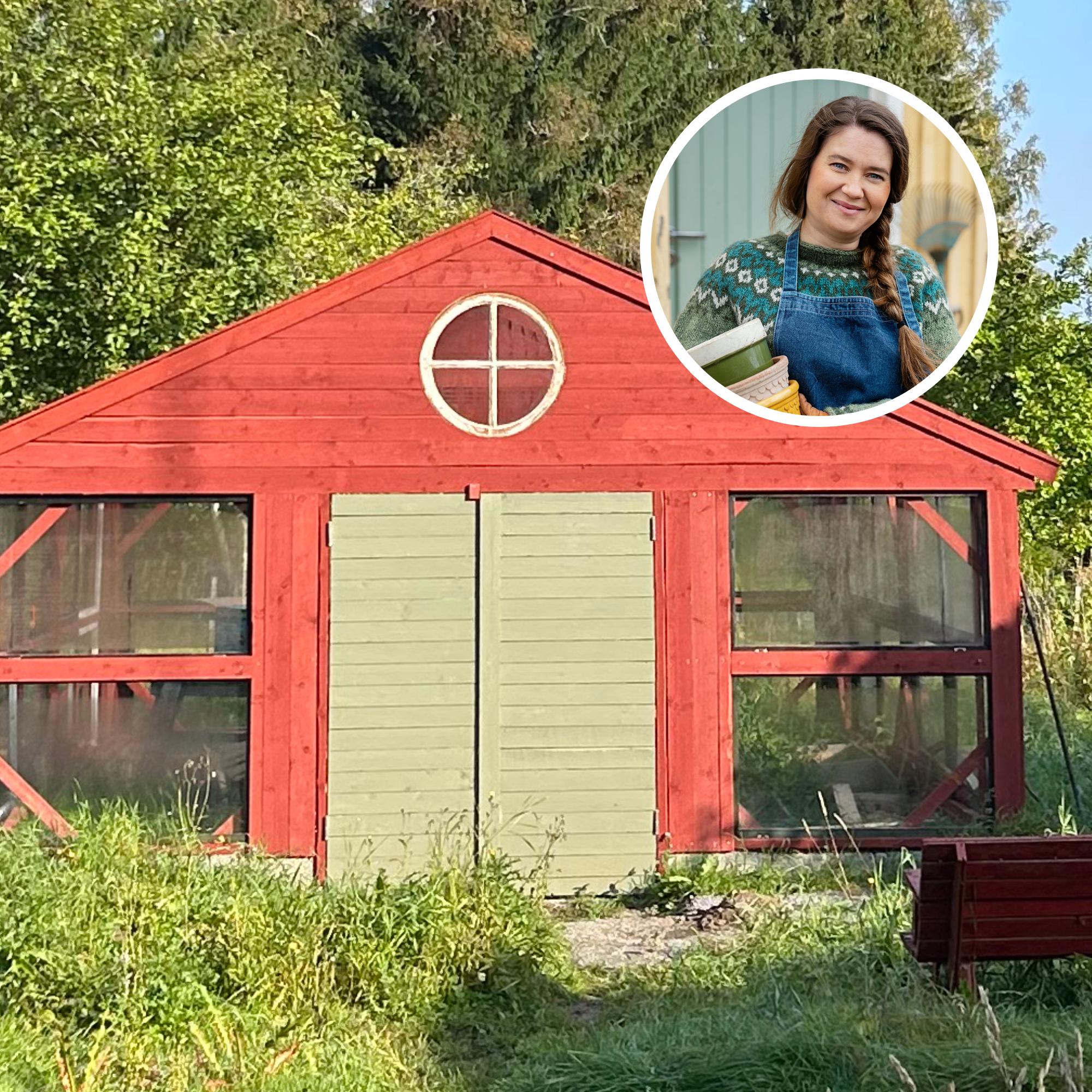 Kasvihuoneemme piti valmistua pitkän viikonlopun aikana – nyt aikataulu huvittaa