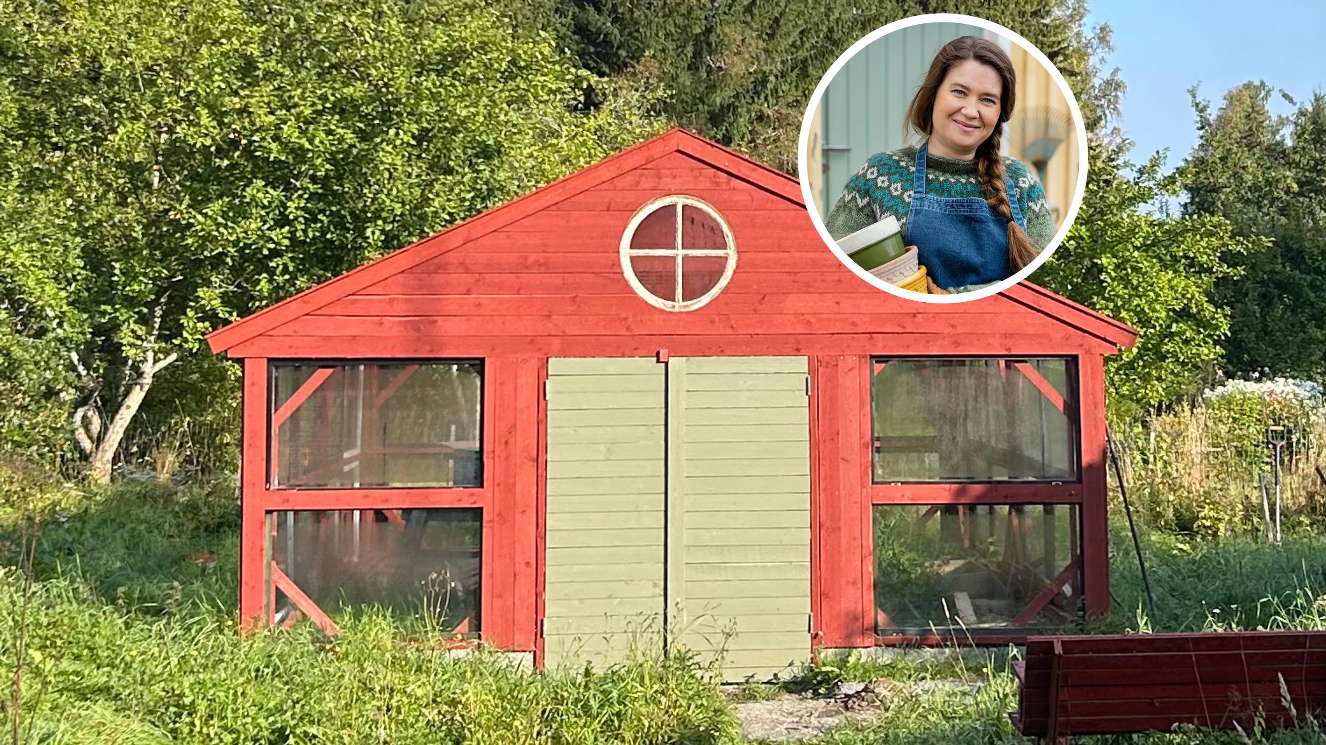 Kasvihuoneemme piti valmistua pitkän viikonlopun aikana – nyt aikataulu huvittaa