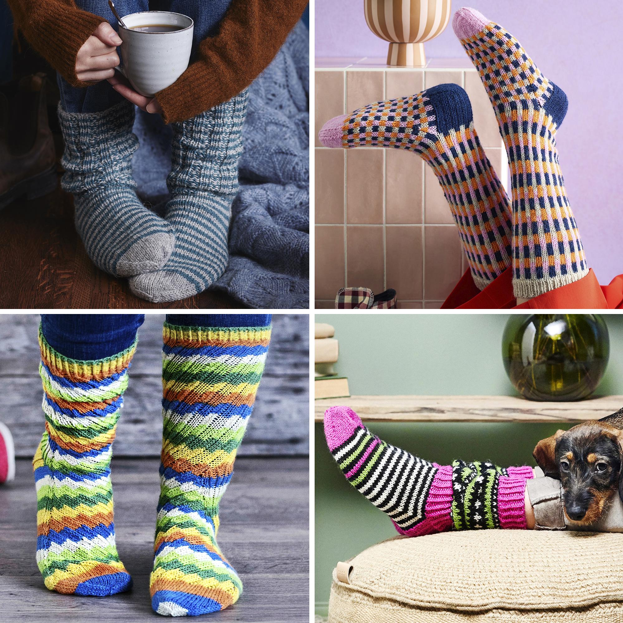 Jämälankasukat – 10 ihanaa ohjetta, joilla saat keränloput käyttöön