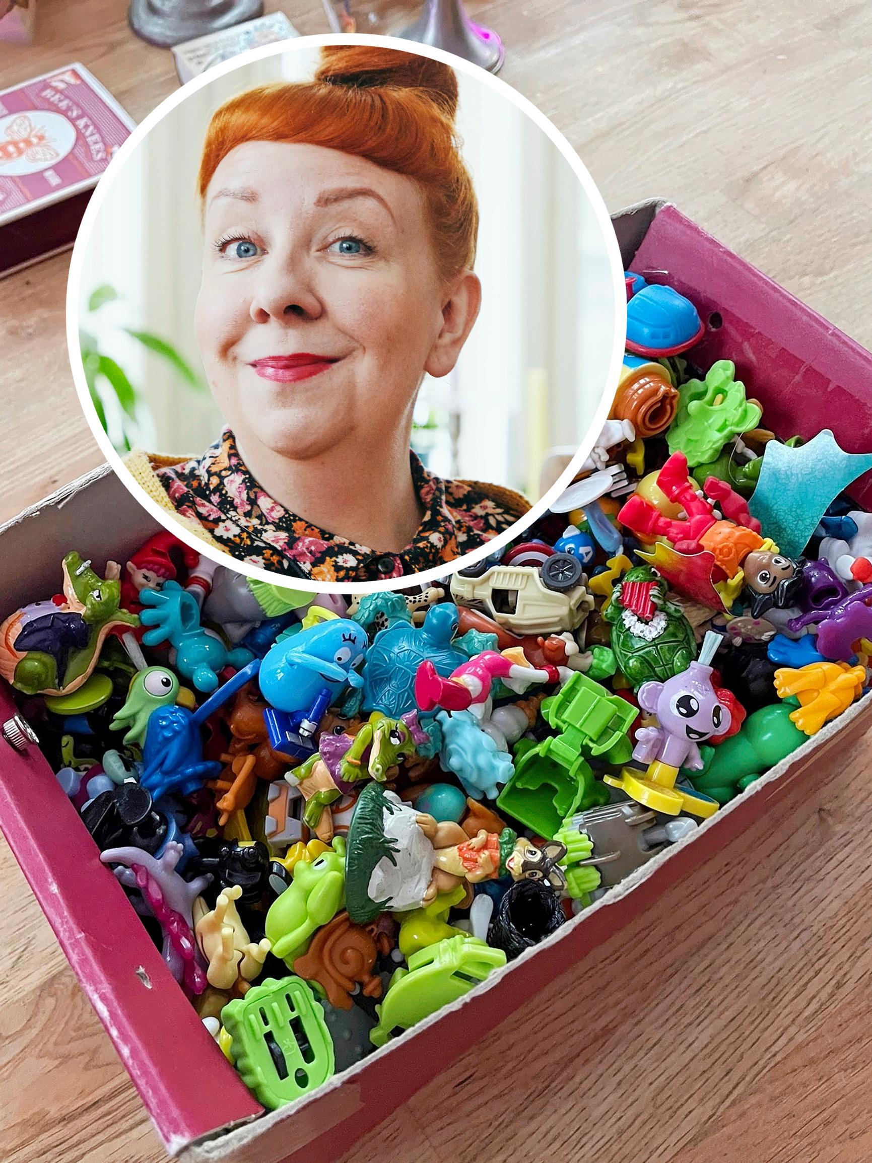 Jenni Kokander säästää jopa pääsiäismunayllätykset: ”Rakastan kaikenlaisia tavaroita enkä luovu mistään”