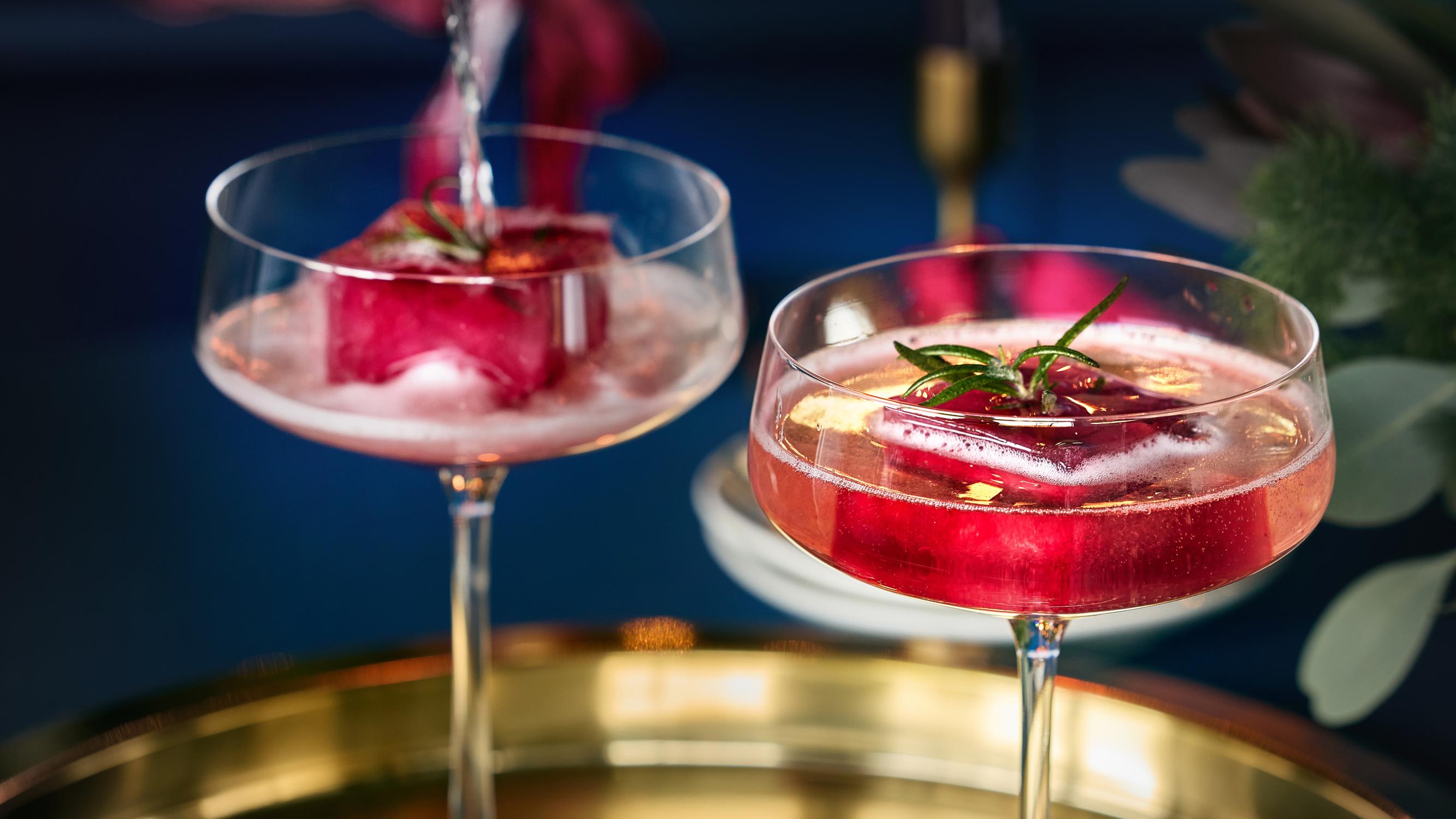 Karpalomimosa on juhlavan kupliva malja jouluun – raikas, kaunis ja helppo valmistaa