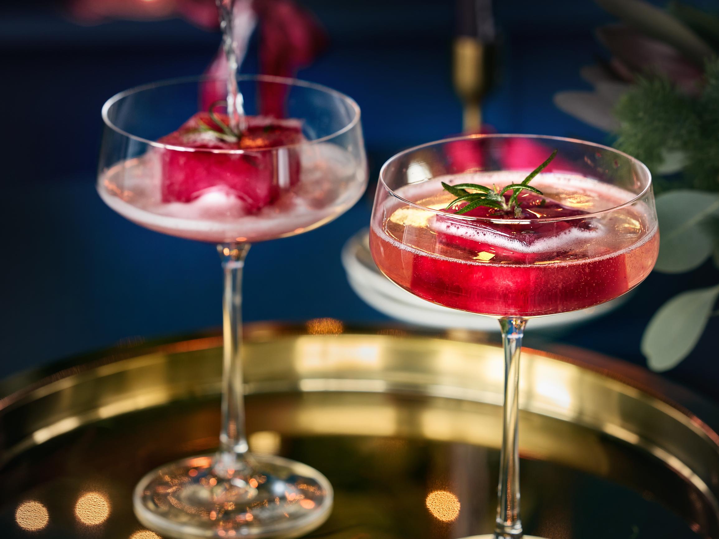 Karpalomimosa on juhlavan kupliva malja jouluun – raikas, kaunis ja helppo valmistaa