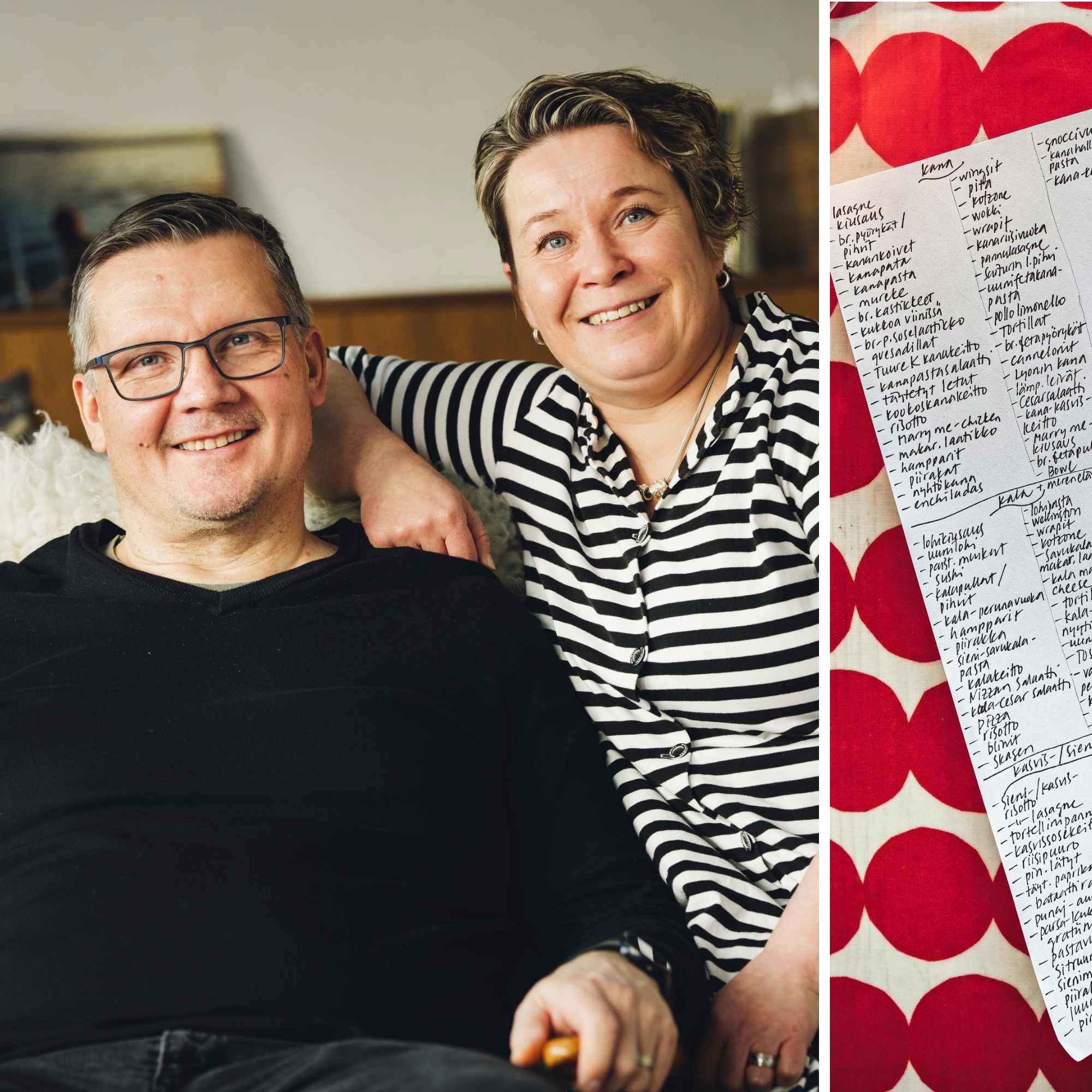 Helppo listasysteemi ratkaisi Riikan ja Markon arkiruokapulmat – näin se toimii
