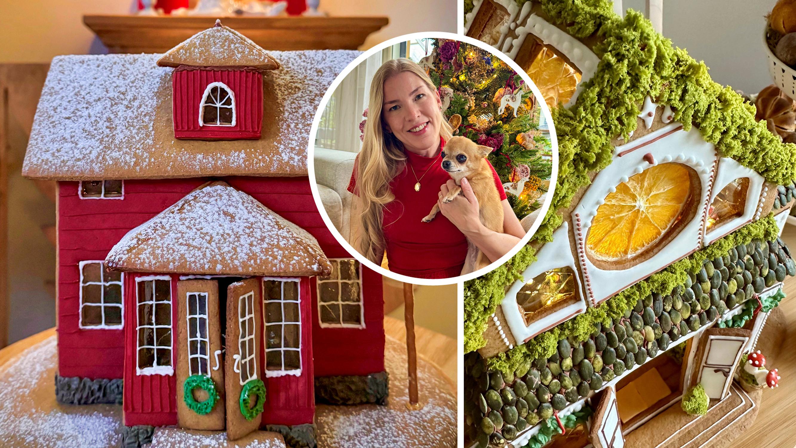 Riikka kokoaa marraskuun eli ”piparkakkukuukauden” aikana jopa 7 upeaa taloa – ”En tee vapaa-ajallani oikeastaan mitään muuta ja nipistän vähän yöunistakin”