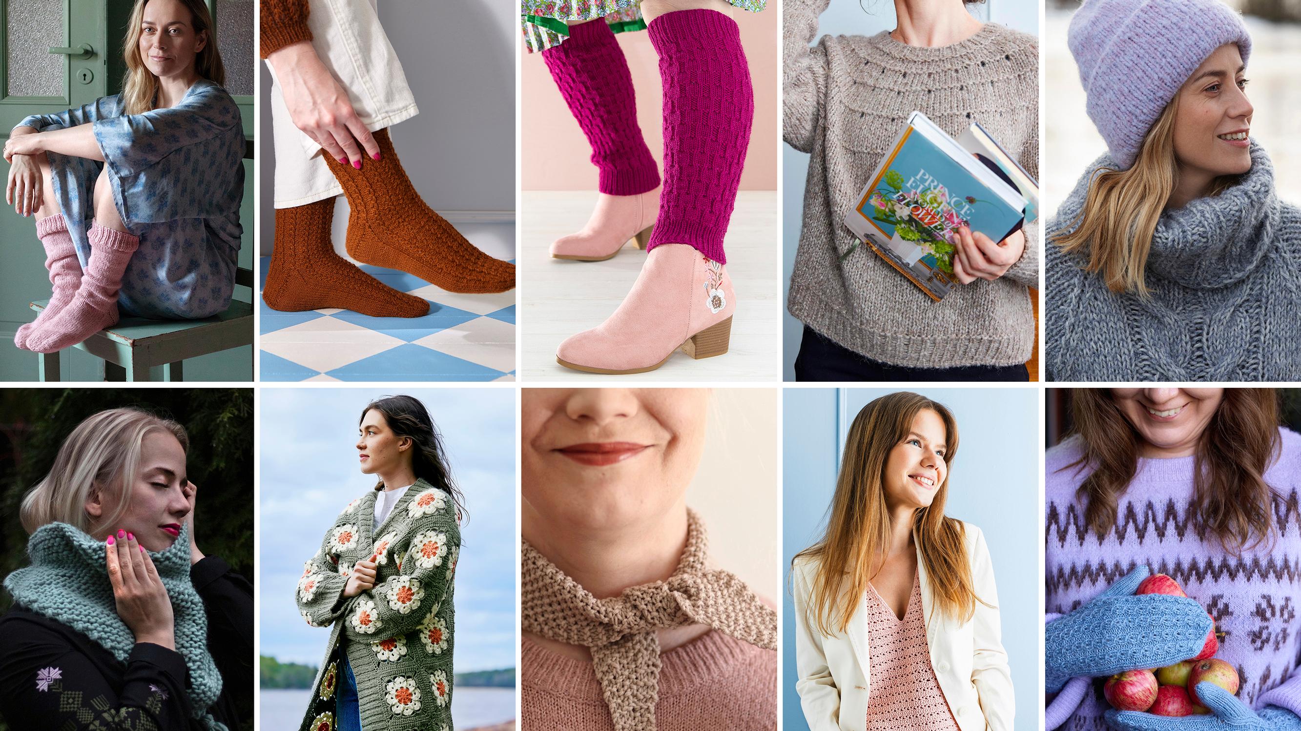 Nämä uudet neuleohjeet kiinnostivat eniten vuonna 2025 – tässä lukijoiden 10 suosikkia