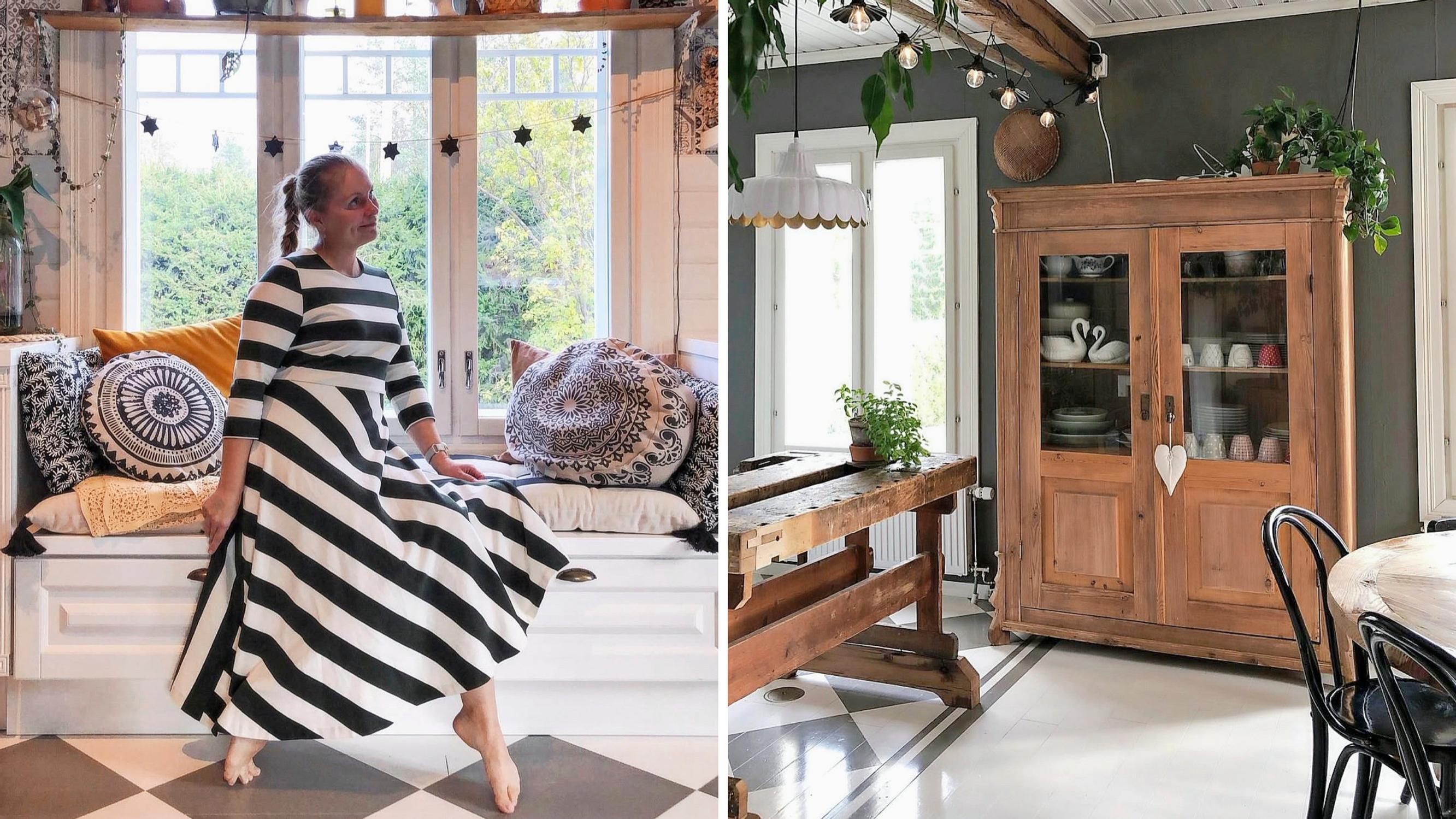 Kirppisharrastaja Hanna-Leena paljastaa, kuinka onnistuu tekemään upeita kalustelöytöjä