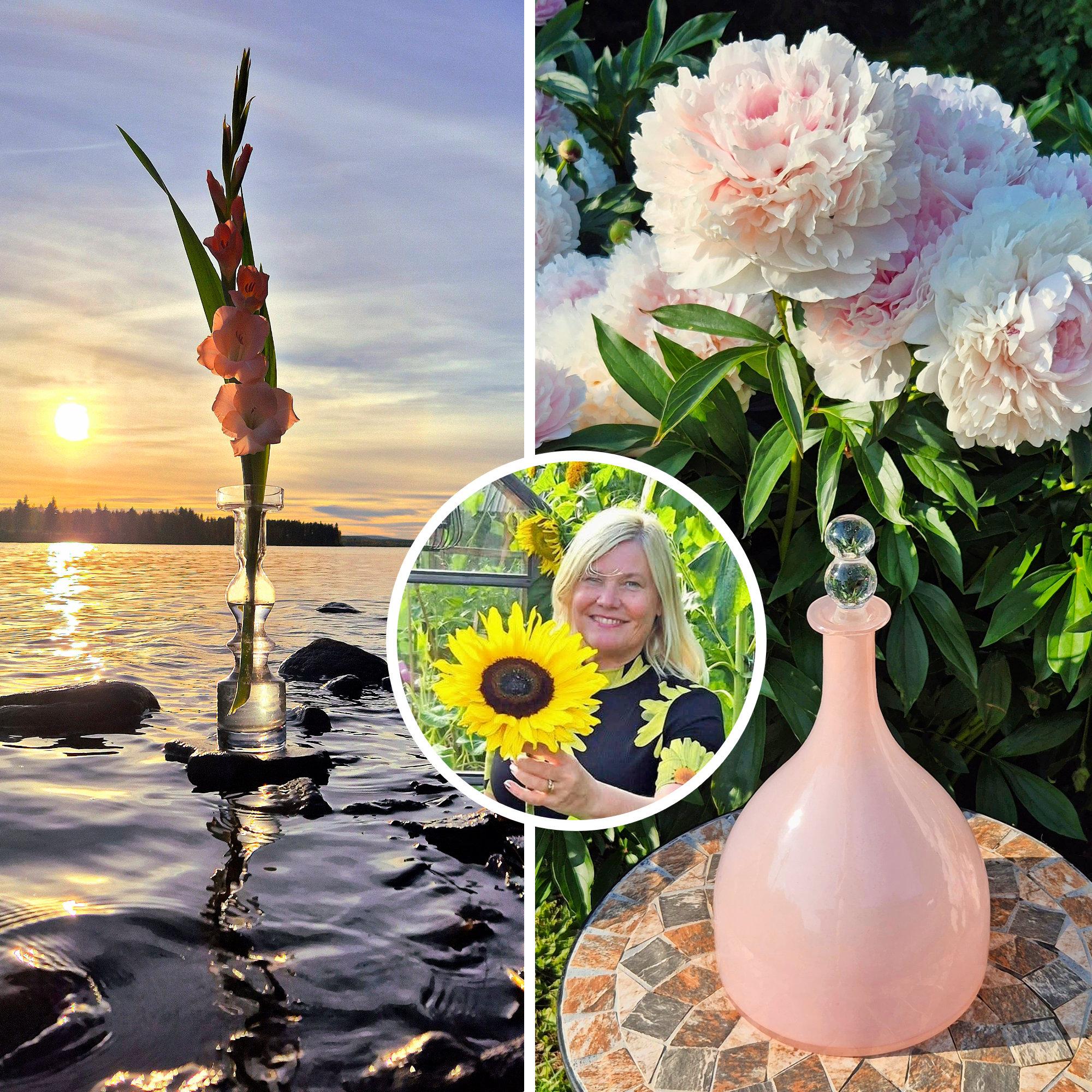 Kirppisharrastaja Dina metsästää kotimaista vanhaa lasia – ”Paras löytöni on Nanny Stillin Tzarina-pullo”