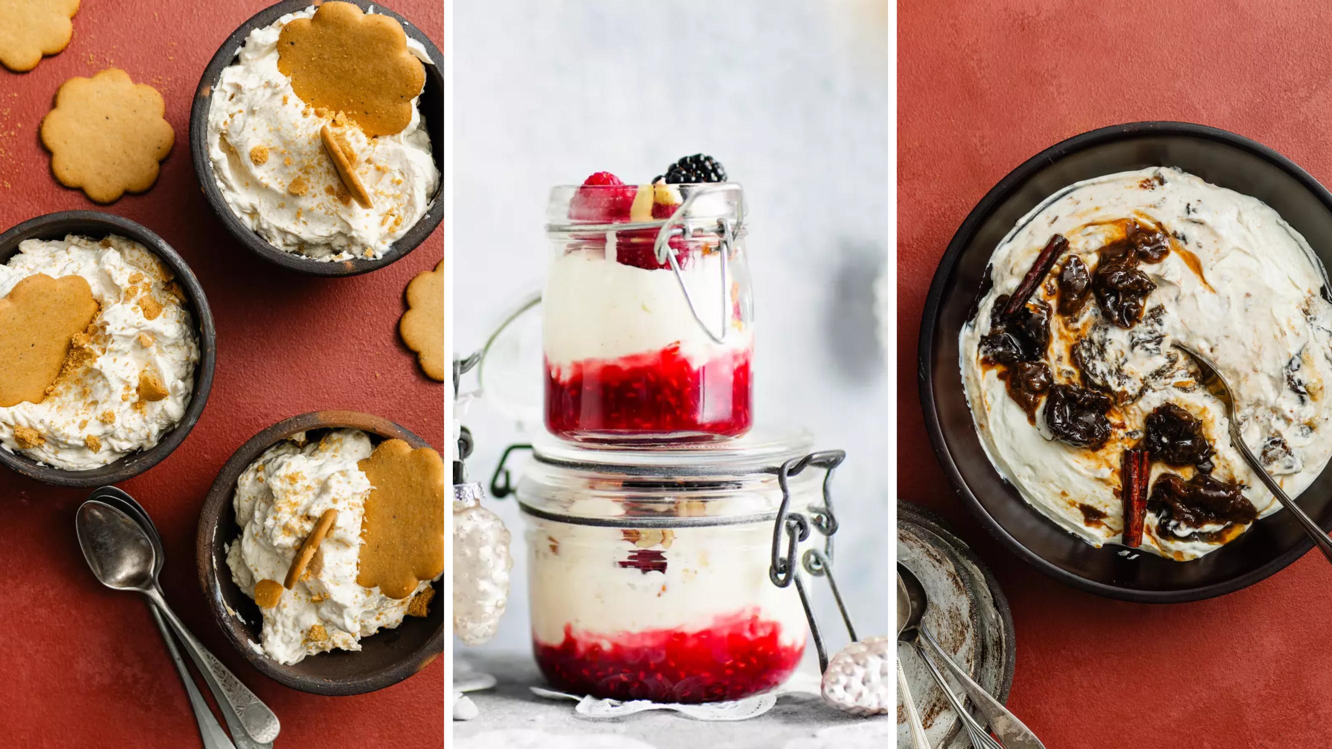 3 todella helppoa jälkiruokaa joulupöytään