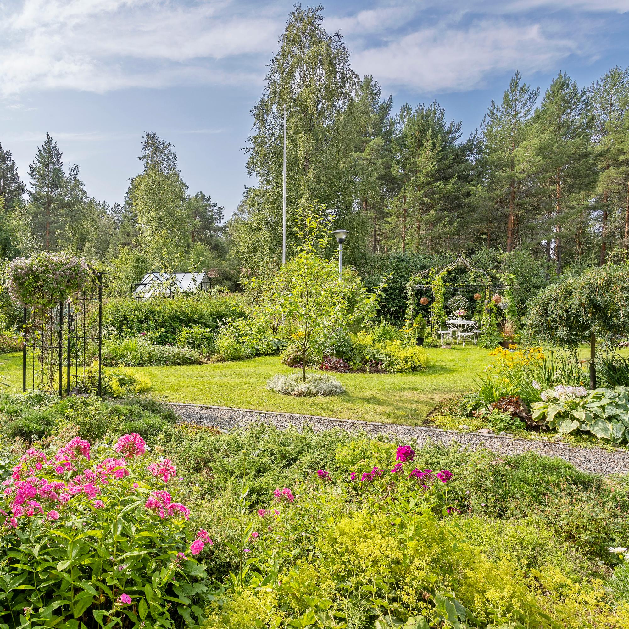 Anne ja Ari tietävät, miten pihasta saa rehevän muutamassa vuodessa – ja miten tehdään superhelppo liuskekivipolku