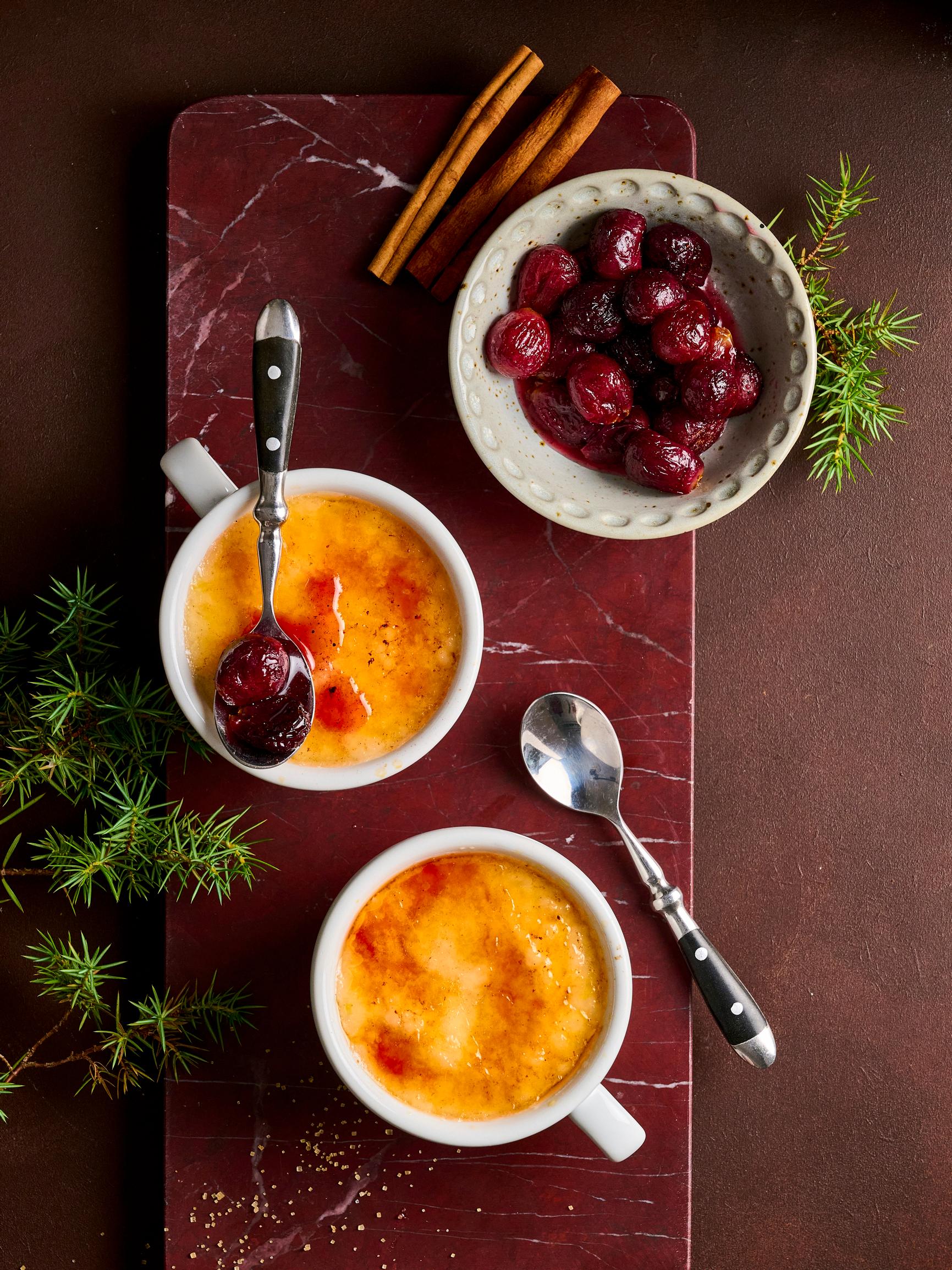 Riisipuurobrûlée – joulupuuron uudenlainen versio on helppo, mutta elegantti