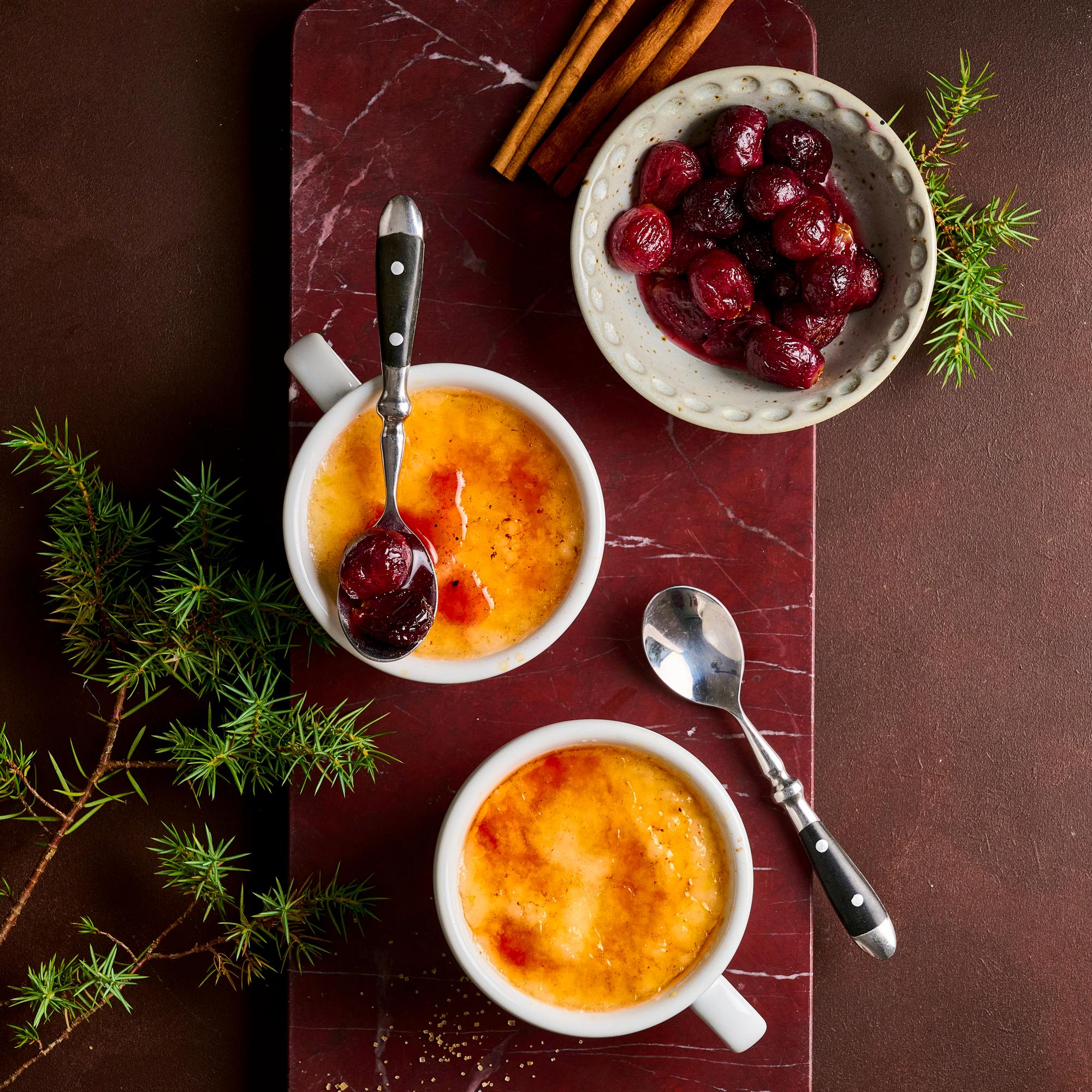 Riisipuurobrûlée – joulupuuron uudenlainen versio on helppo, mutta elegantti