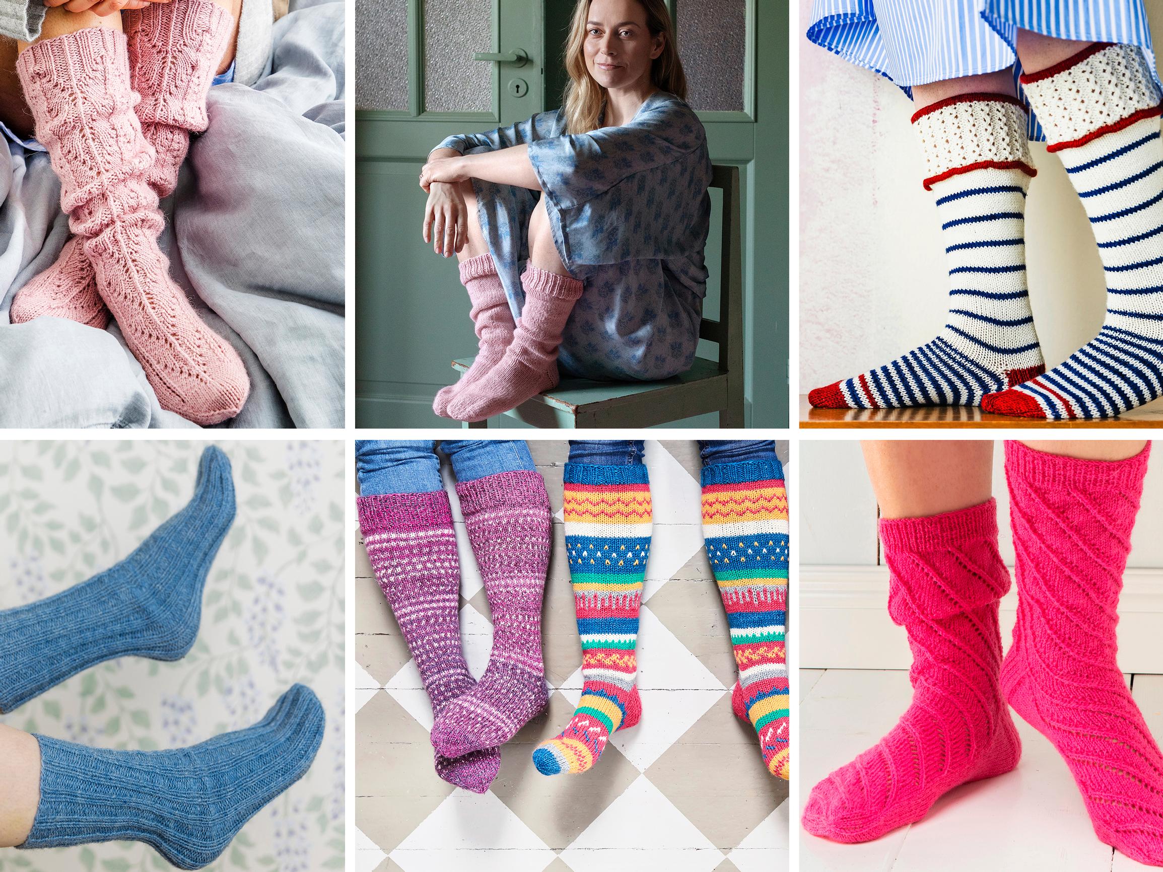 Helpot pitkävartiset villasukat – 10 ohjetta, joilla neulot lämpimät sukat nopeasti