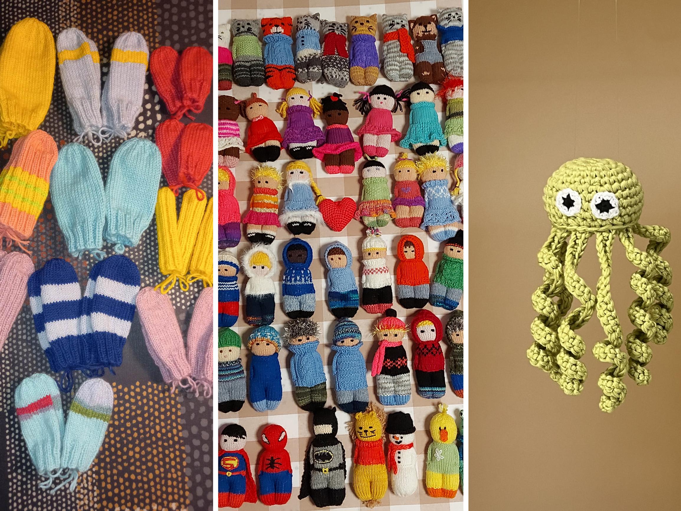 5 × käsitöitä hyväntekeväisyyteen: taskukaverit lapsipotilaille, anestesiasukat lemmikeille ja muut innostavat esimerkit