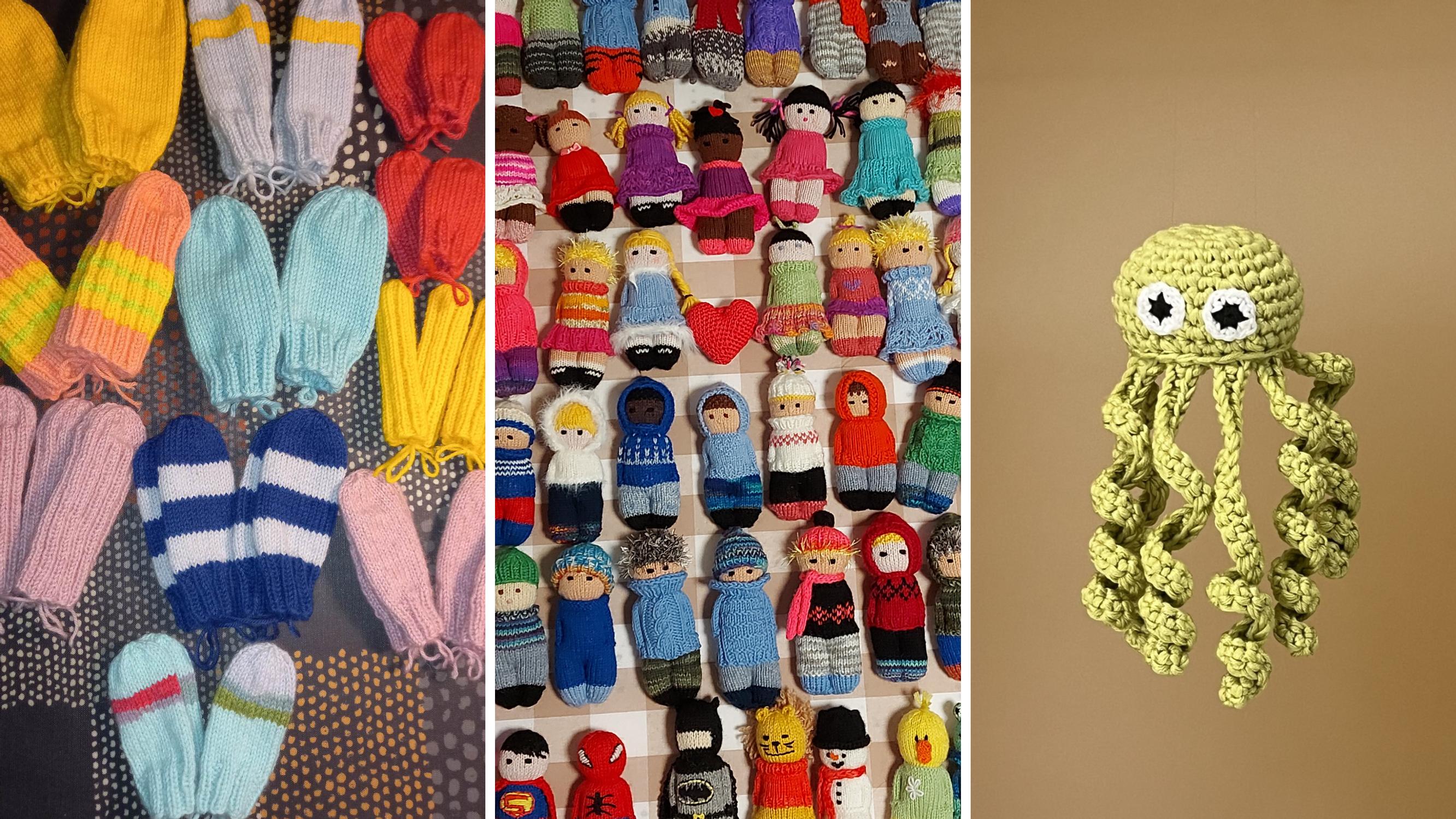 5 × käsitöitä hyväntekeväisyyteen: taskukaverit lapsipotilaille, anestesiasukat lemmikeille ja muut innostavat esimerkit