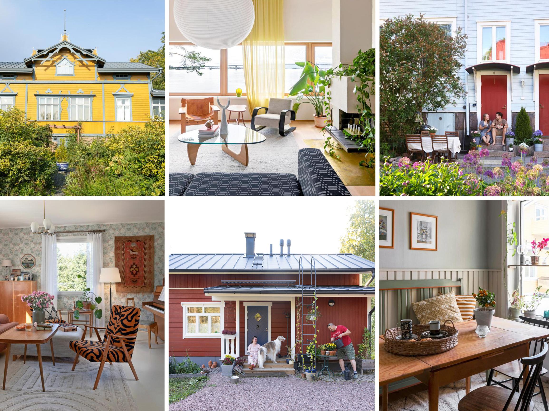 Näyttelijän villa, itse tehty minitalo ja KAJ-Axelin koti kiinnostivat lukijoita 2025 – katso koko TOP 10 -lista