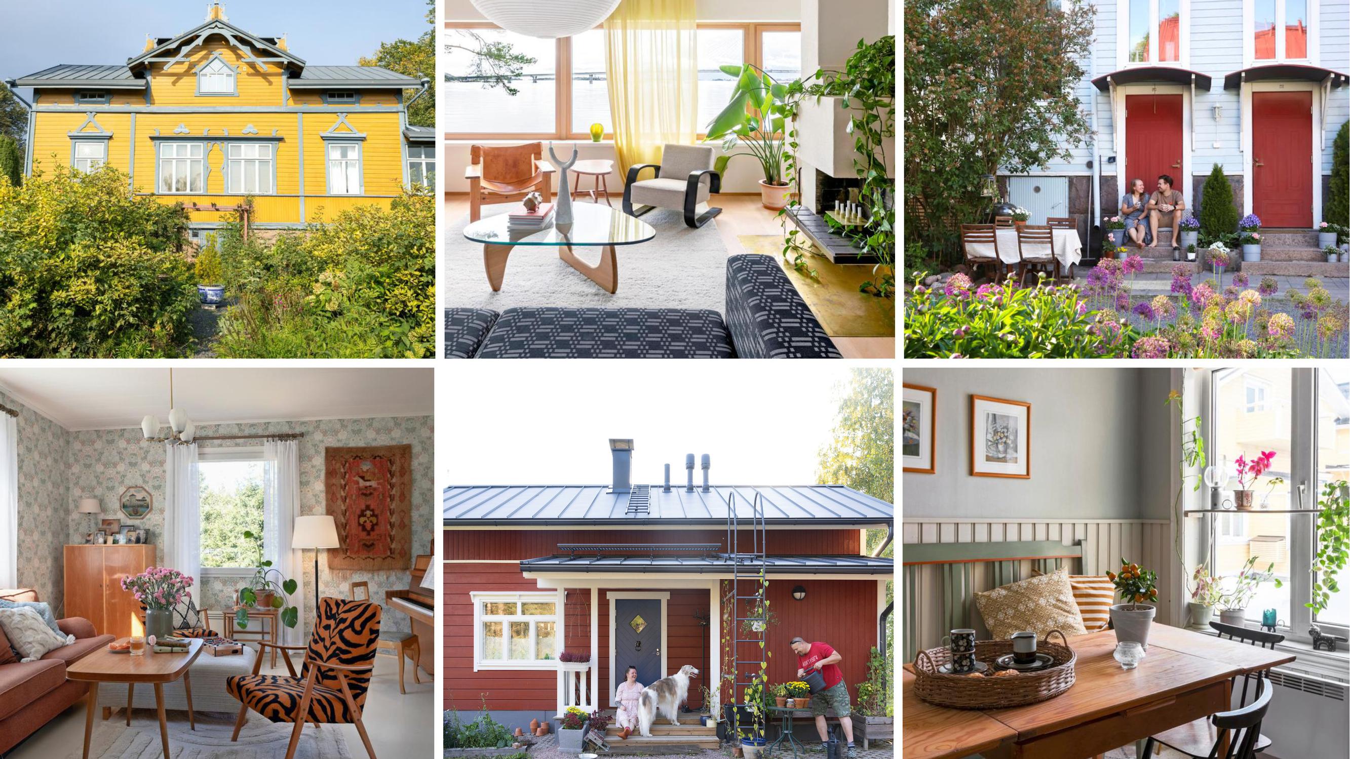 Näyttelijän villa, itse tehty minitalo ja KAJ-Axelin koti kiinnostivat lukijoita 2025 – katso koko TOP 10 -lista