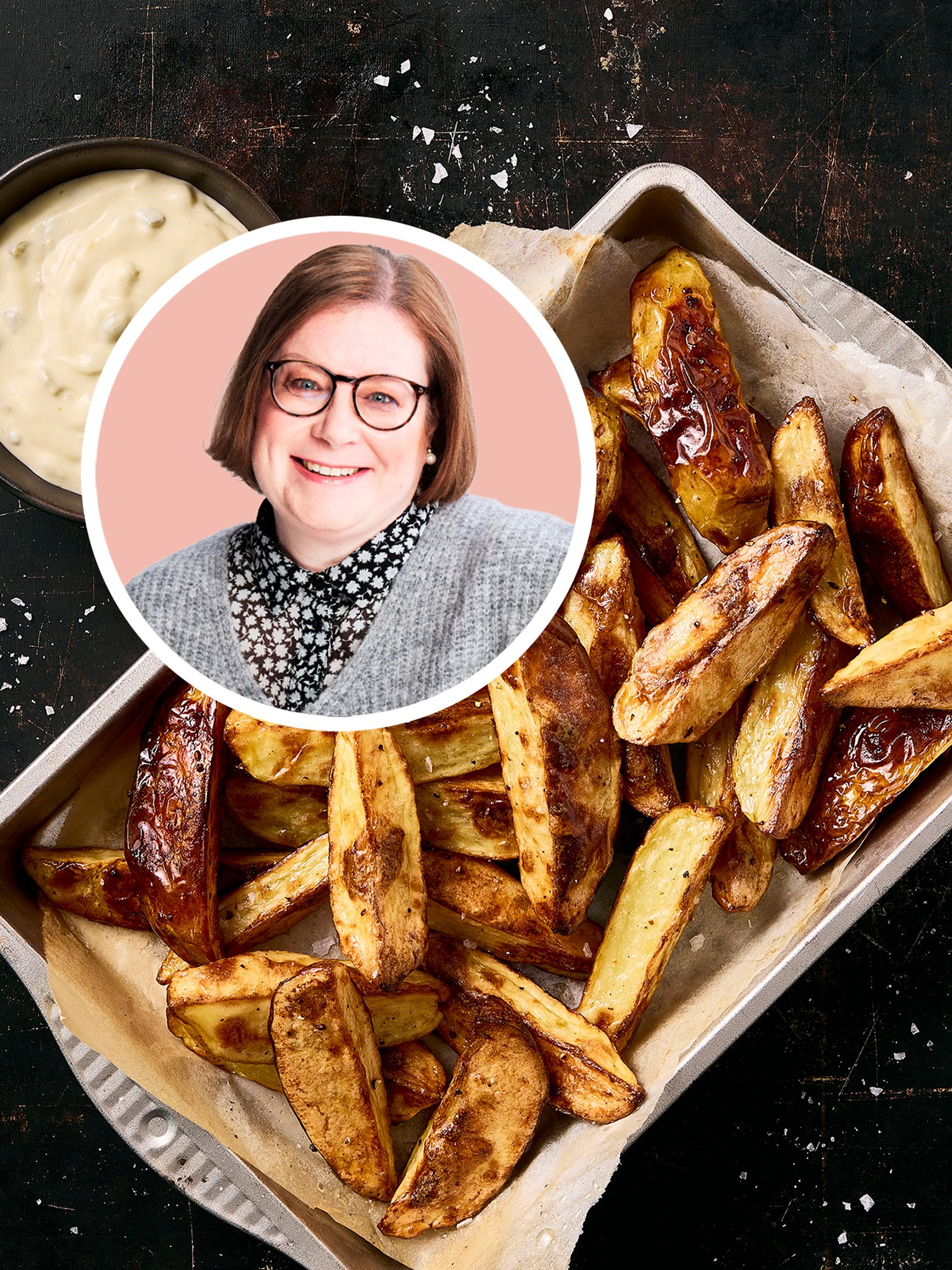 Lohkoperunat – ruokatoimittaja Mari Harjulan vinkit täydellisen rapeisiin perunoihin