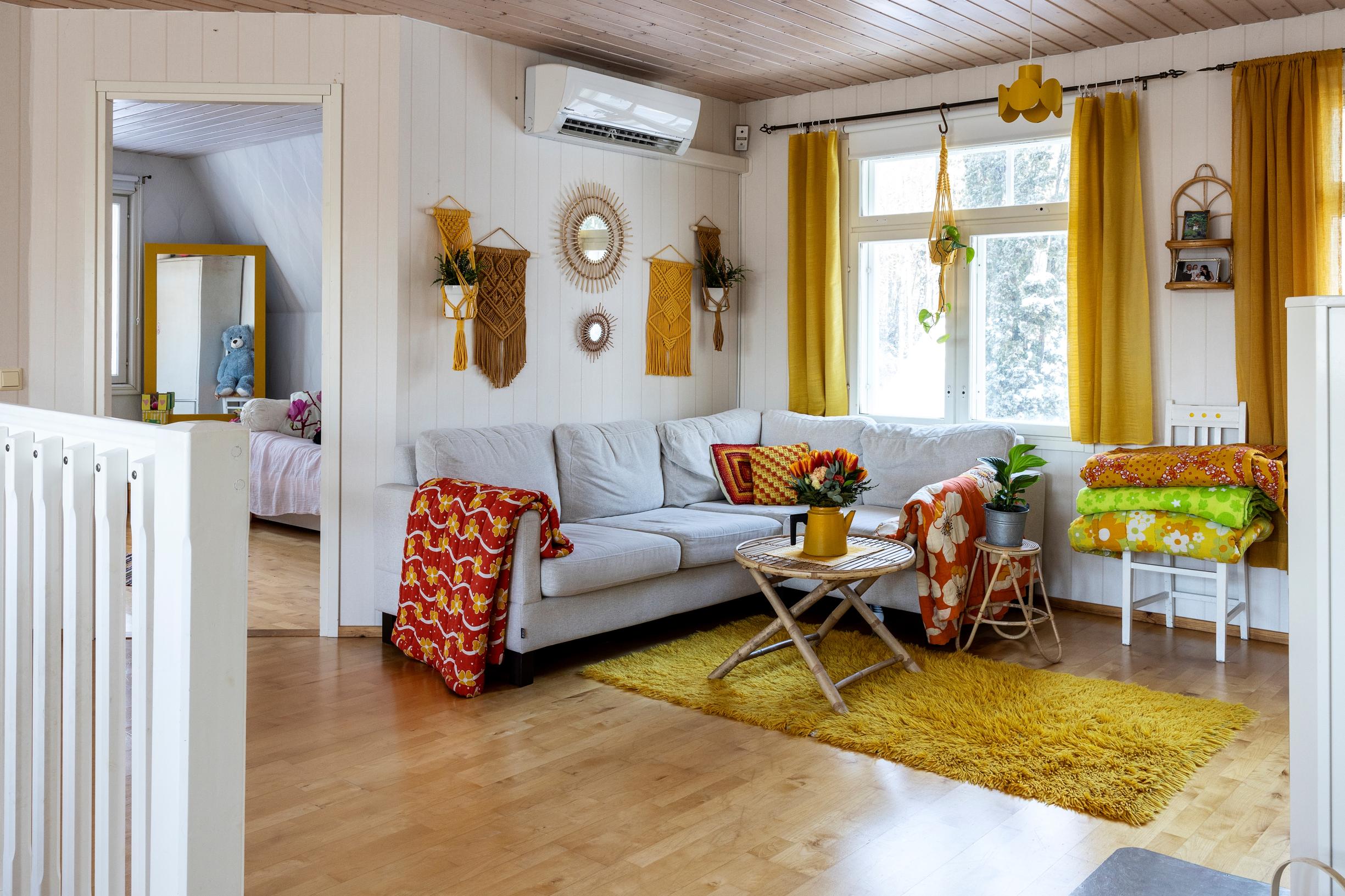 Luomarantojen olohuone.