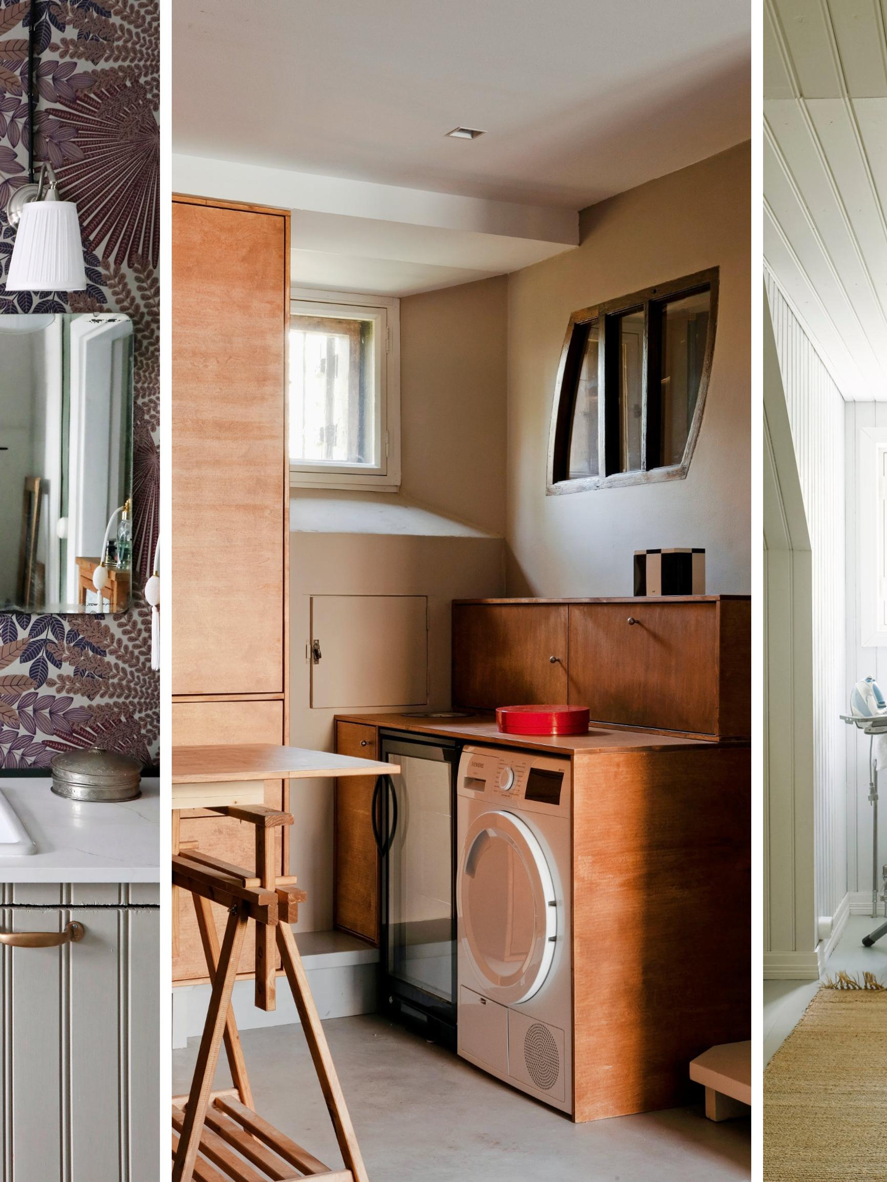 Kodinhoitohuone omalla tyylillä – nämä 15 kaunista pyykkipistettä tuovat iloa arkeen