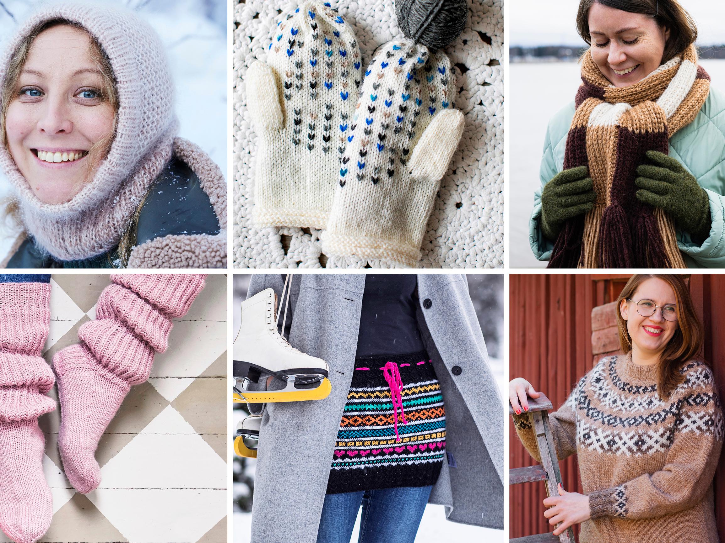 Muhkeat talvineuleet – 13 ohjetta neuleisiin, jotka pitävät ulkoilijan lämpimänä