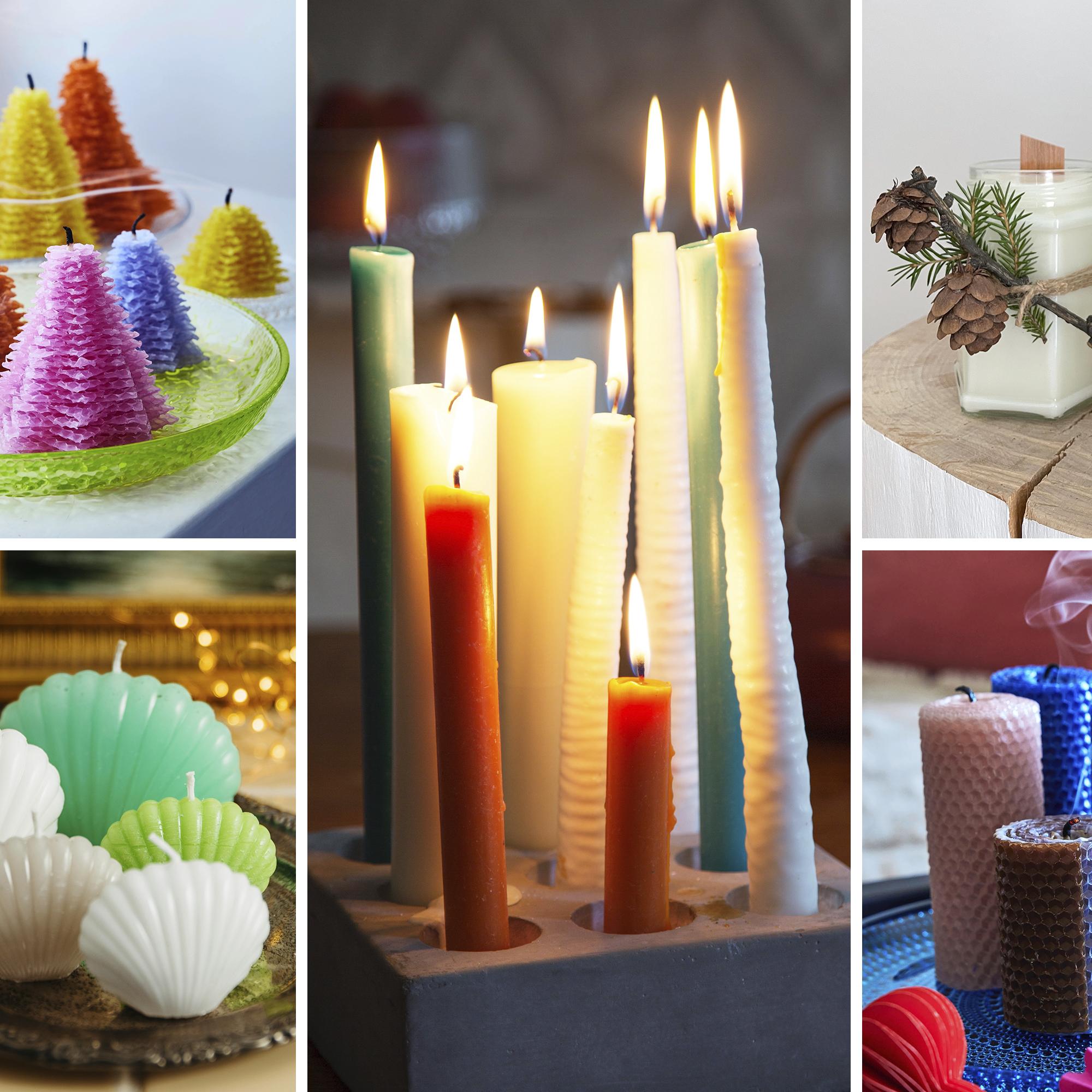 Tee itse kauneimmat kynttilät – 6 helppoa ohjetta, joilla onnistut varmasti