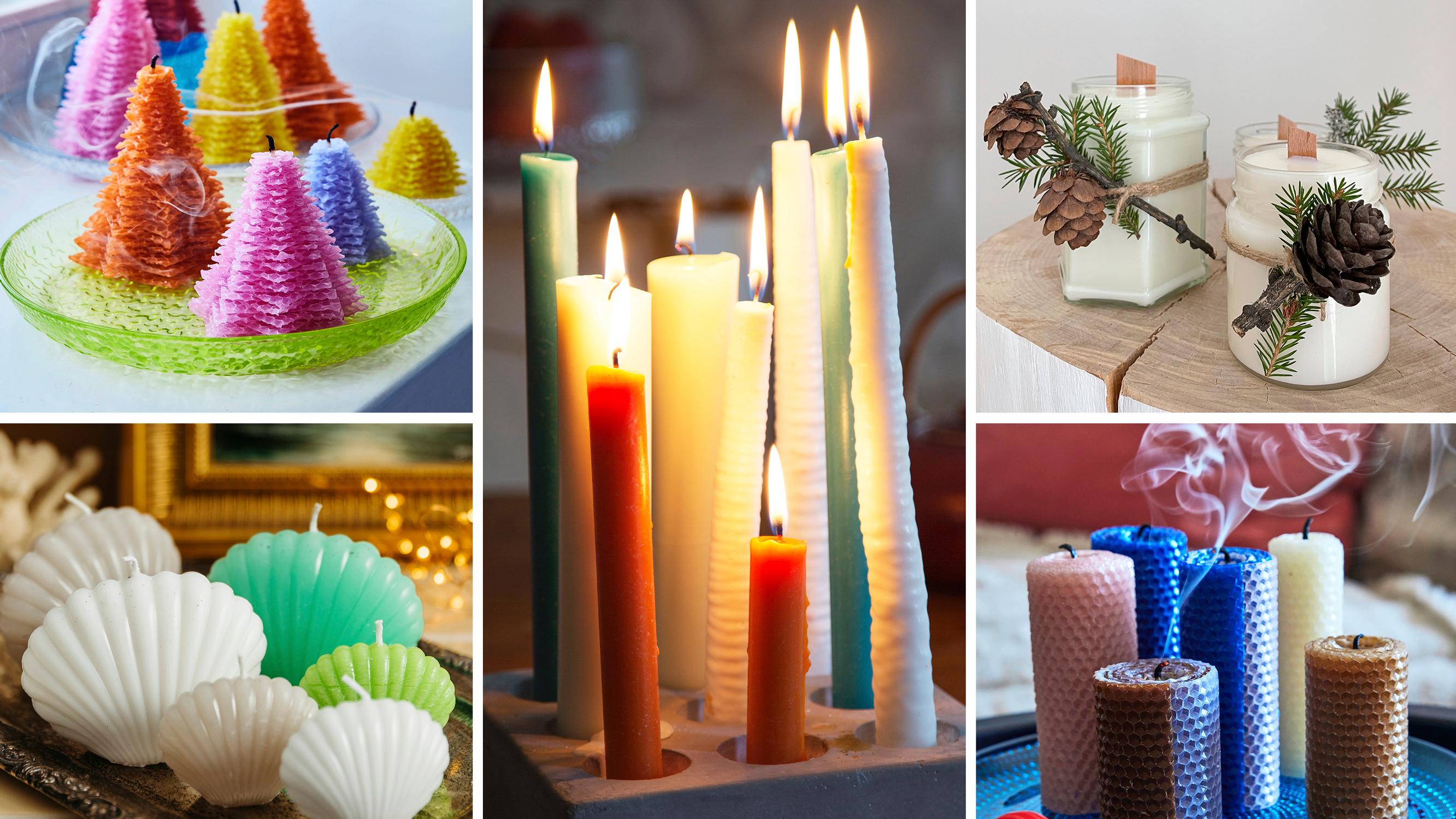 Tee itse kauneimmat kynttilät – 6 helppoa ohjetta, joilla onnistut varmasti