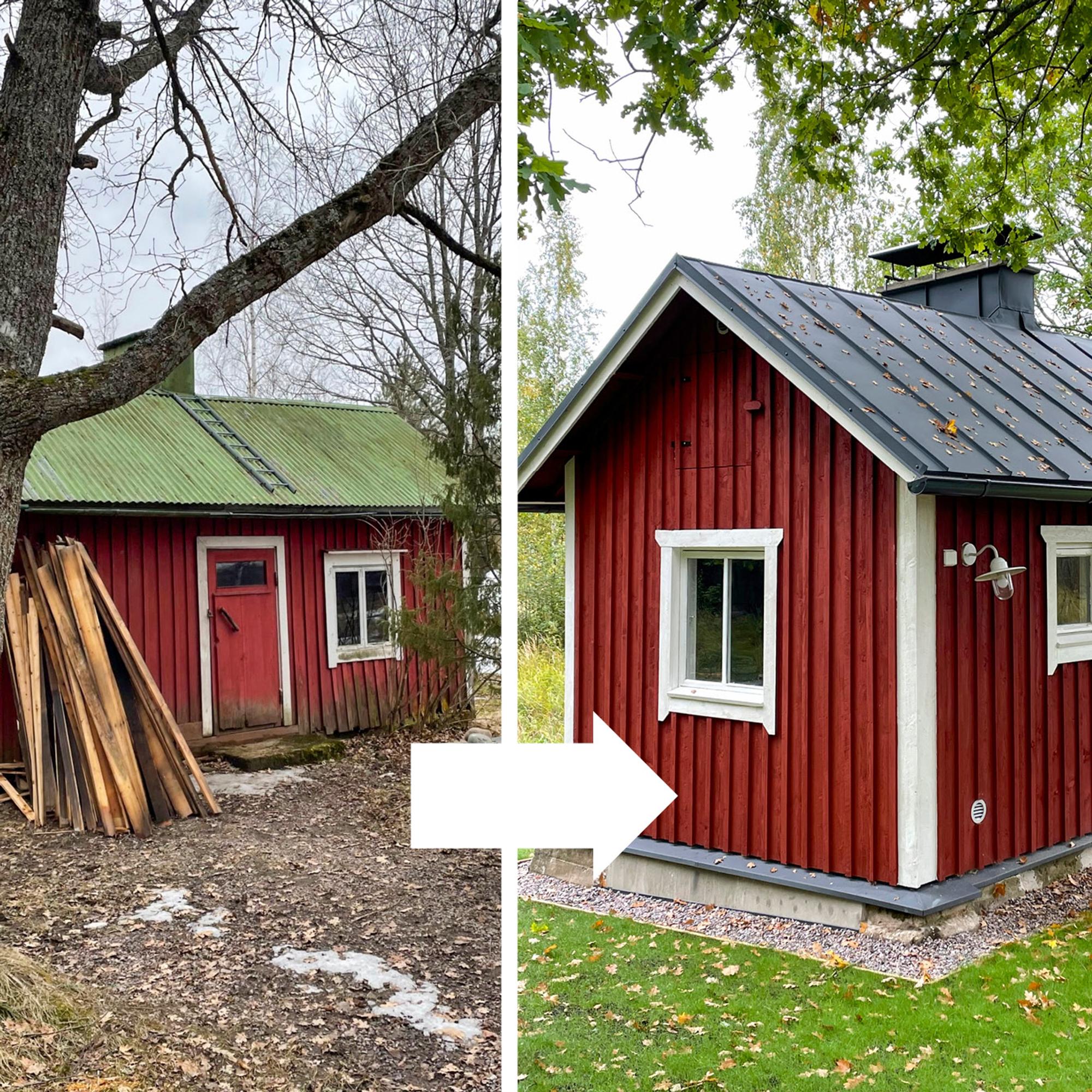 80-vuotias saunarötiskö uudistui perin pohjin – nyt sauna lämpiää puolet nopeammin kuin ennen!