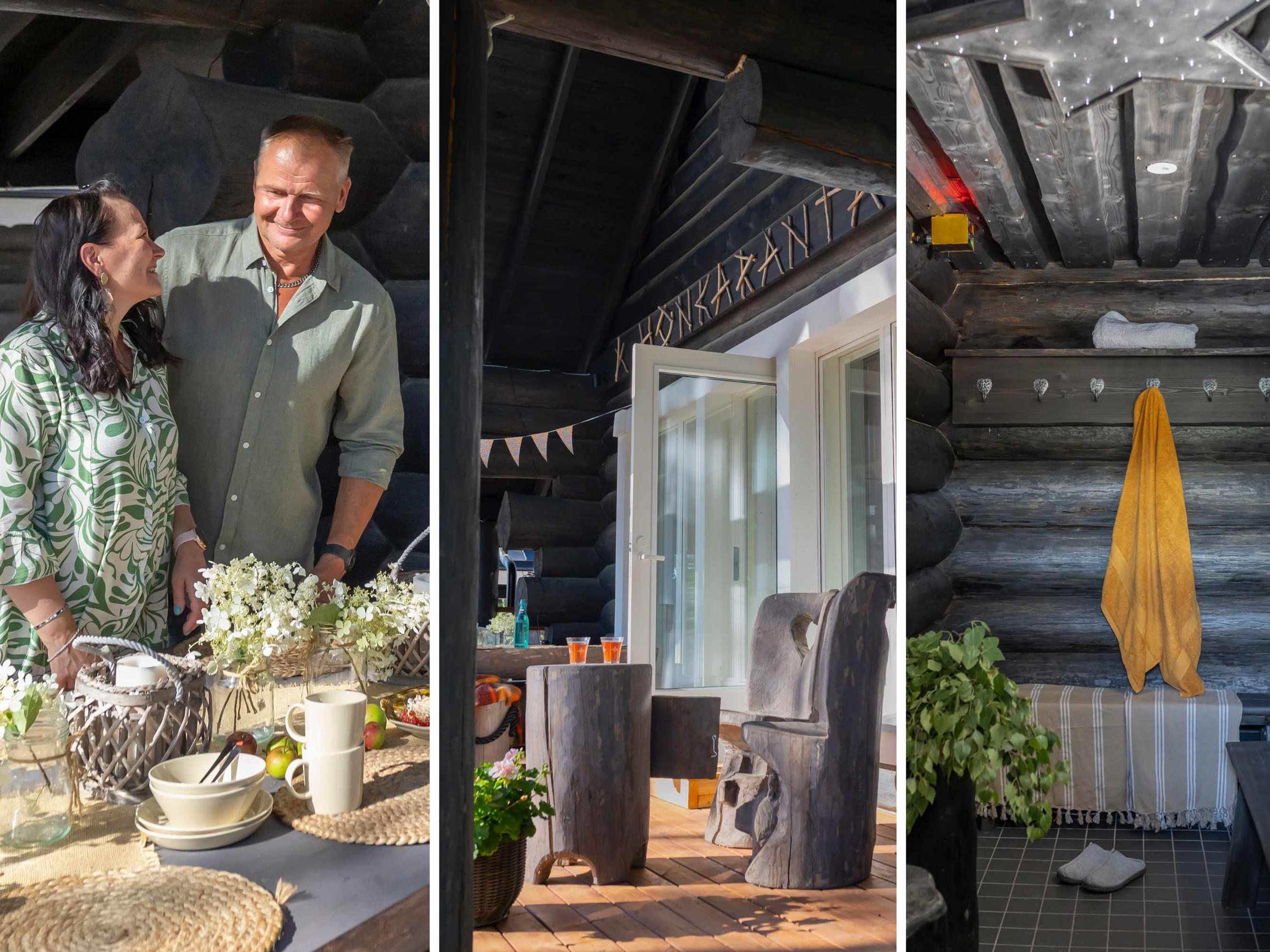 Apua, mikä työmaa! Timo veisti itse mökin, saunan, liiterin ja vielä jyhkeät huonekalut: ”Helposti ei kuulu lempisanoihini”