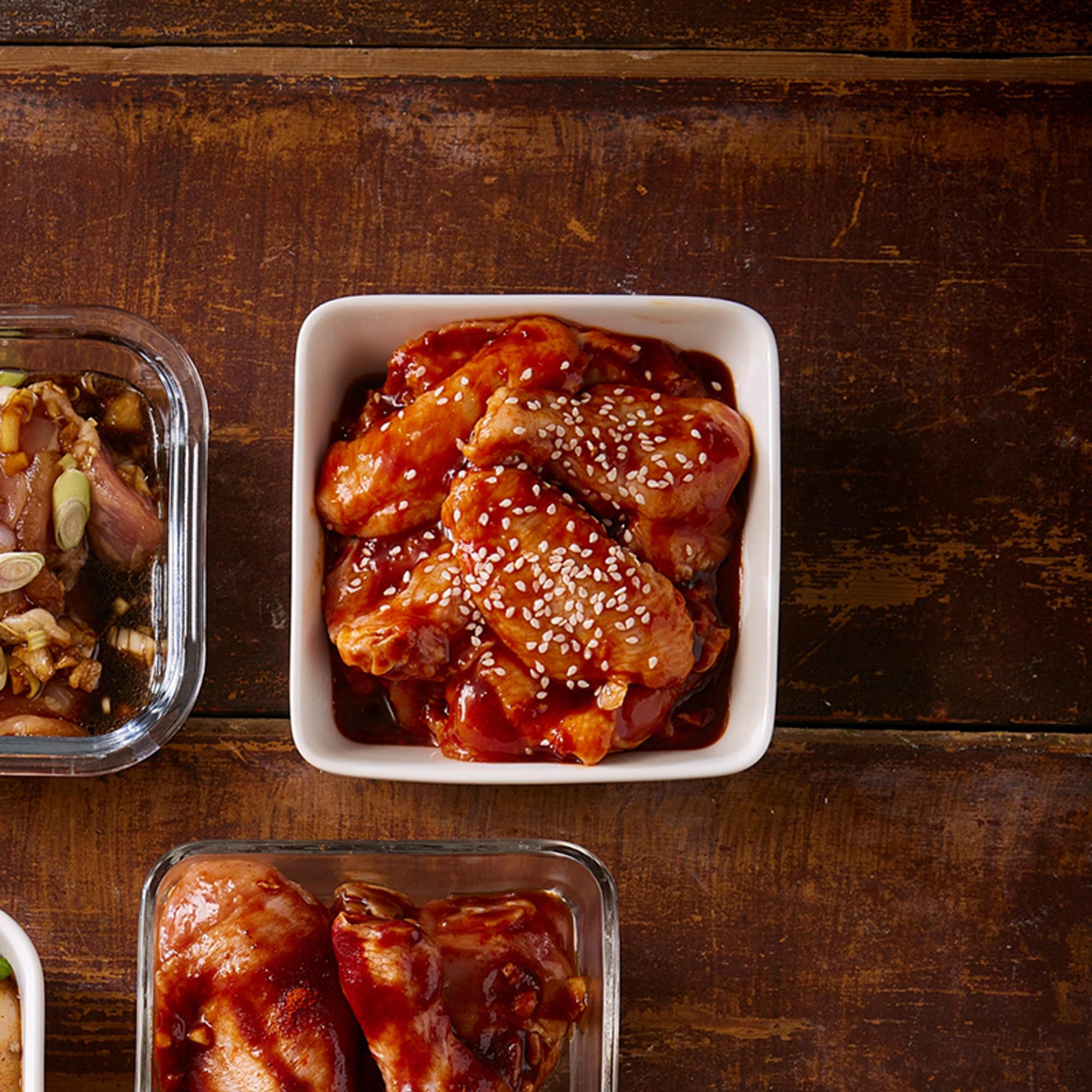 Korealainen marinadi kanalle