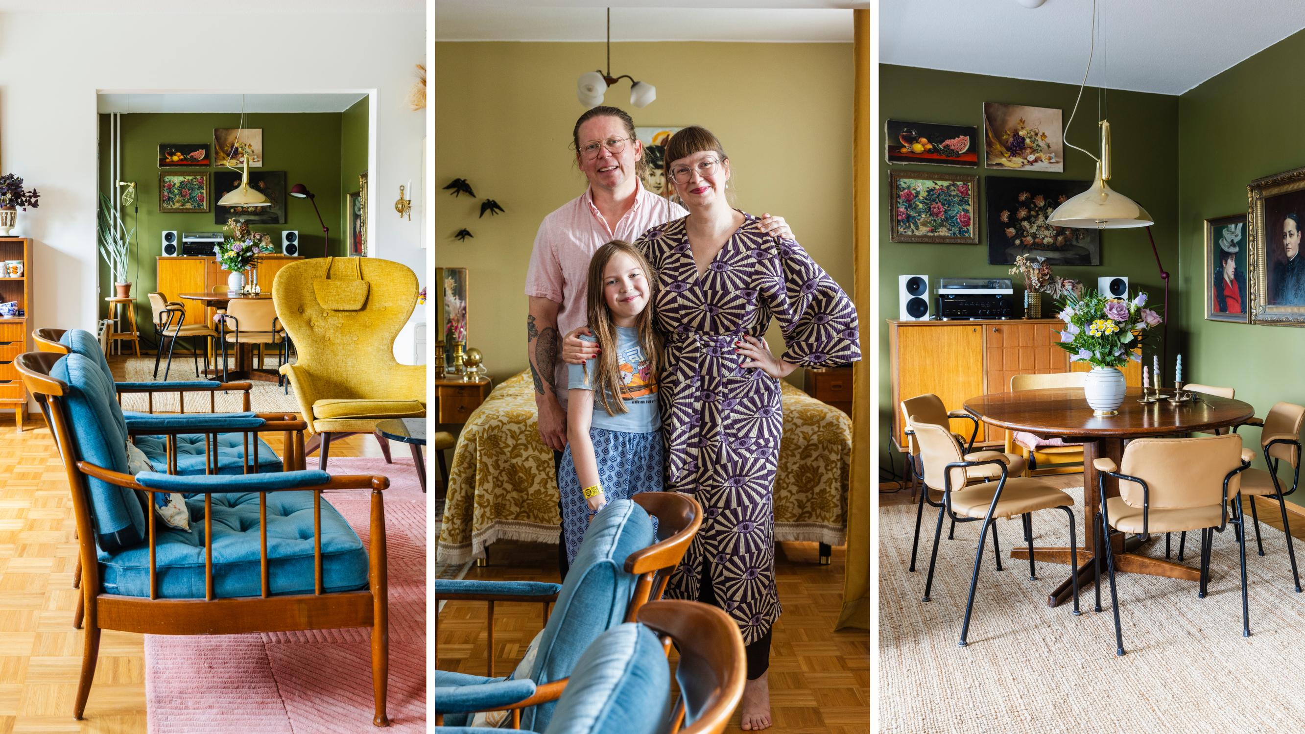 Kymppitonnin sohva 1500 eurolla! Avotakan AD Elina ei ole hankkinut 70-luvun kotiinsa juuri mitään uutena