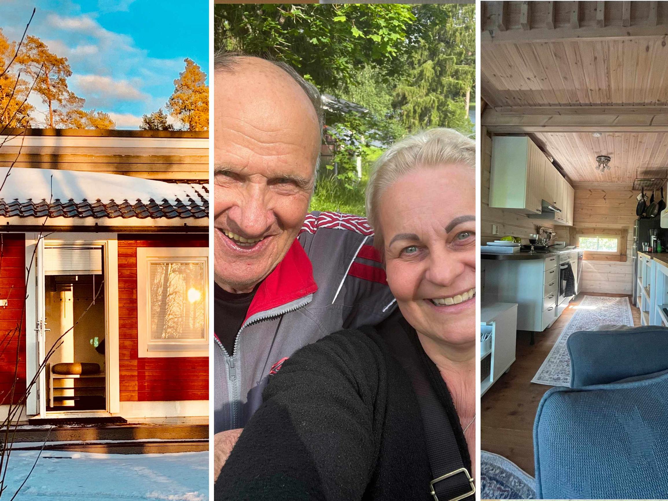 ”Tommi oli meistä se, joka aina halusi mökille” – puolisonsa kuoleman jälkeen Pia on oppinut rakastamaan mökkeilyä yksin