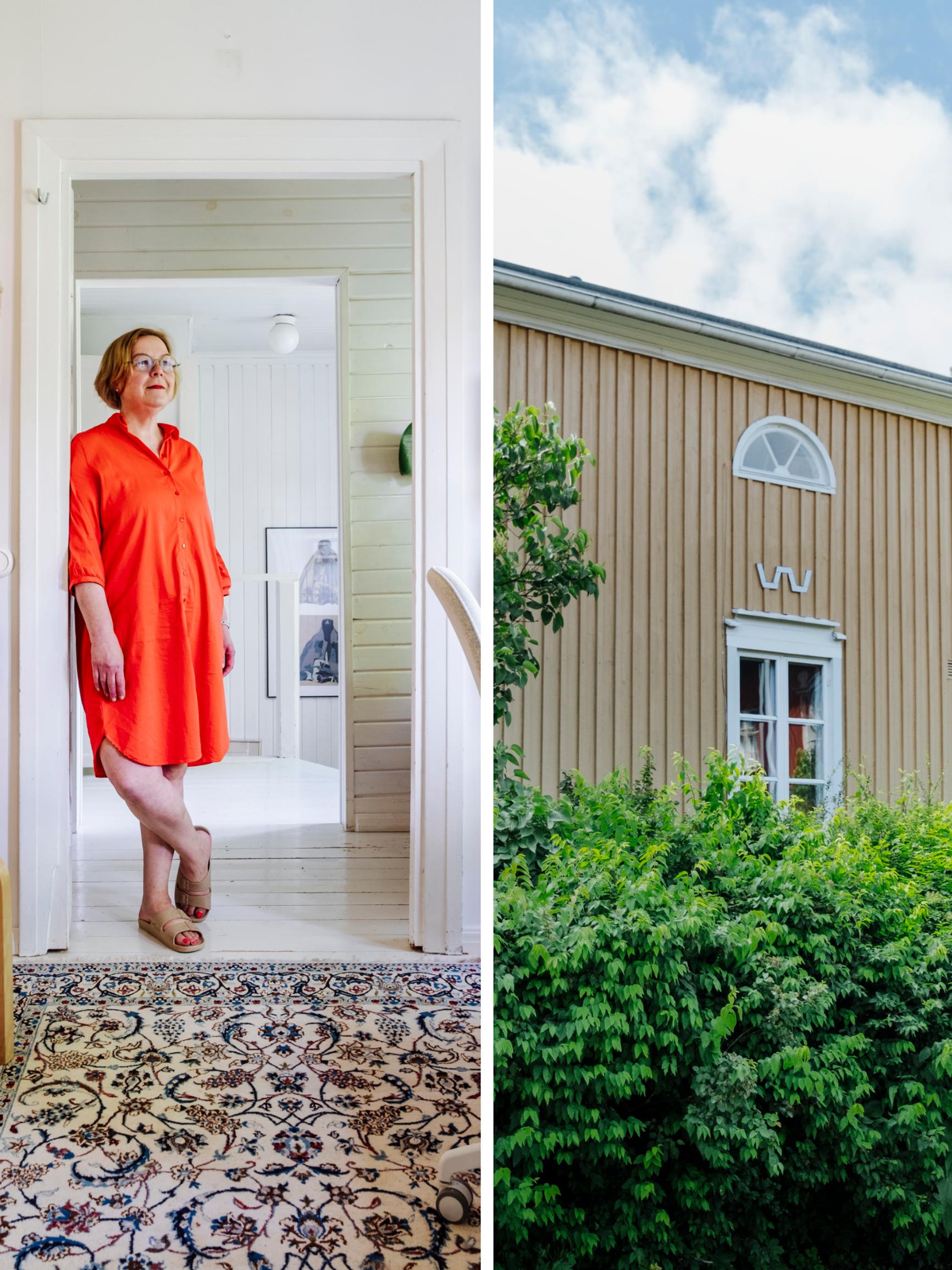 Anna ja Pasi asuvat 20-luvun puutalossa, jossa lattia saa narista: ”Nykyisin pyritään täydelliseen lopputulokseen remontoimalla liikaa ja hävittämällä surutta alku­peräistä”