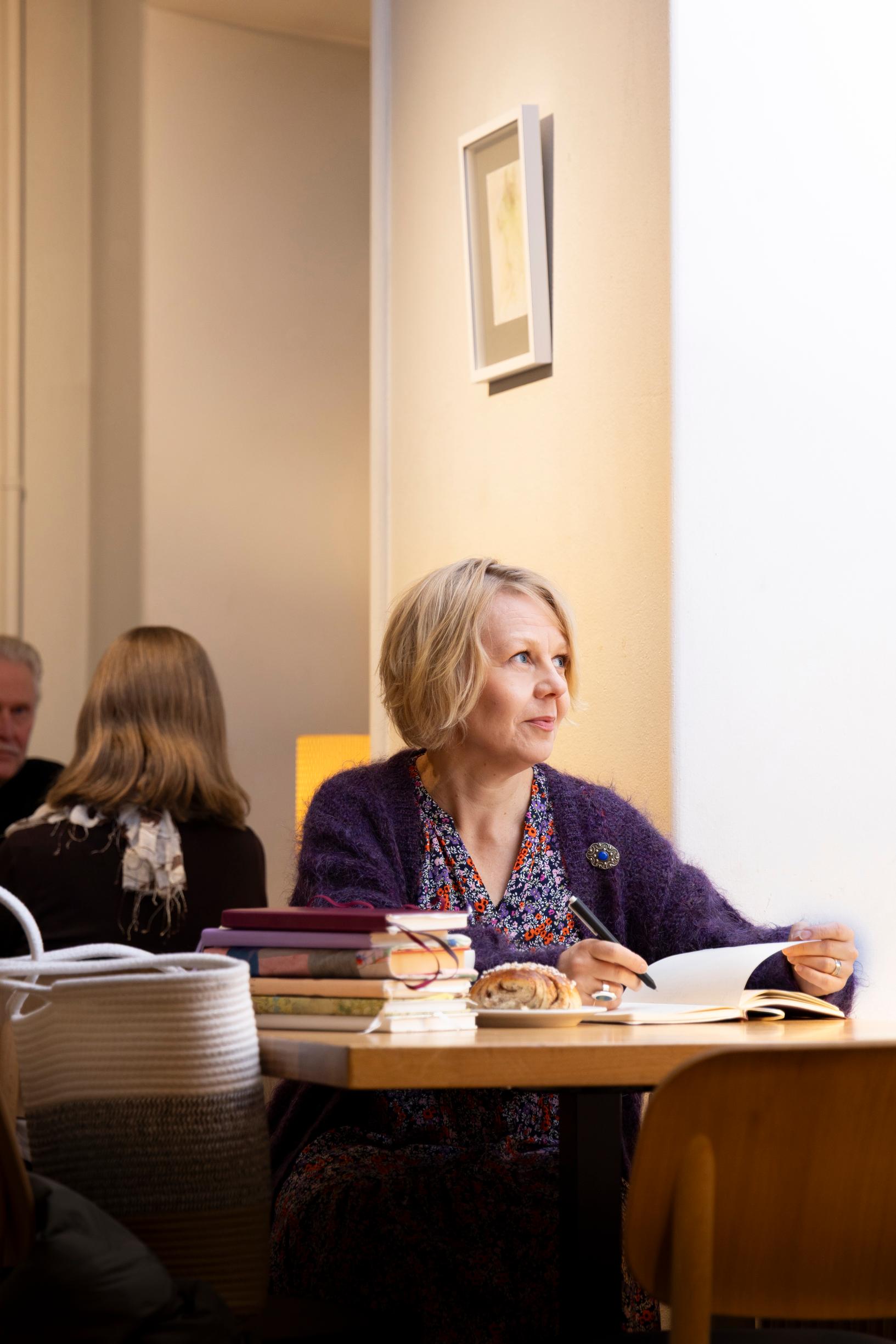 Kirjailija Minna Haapasalo