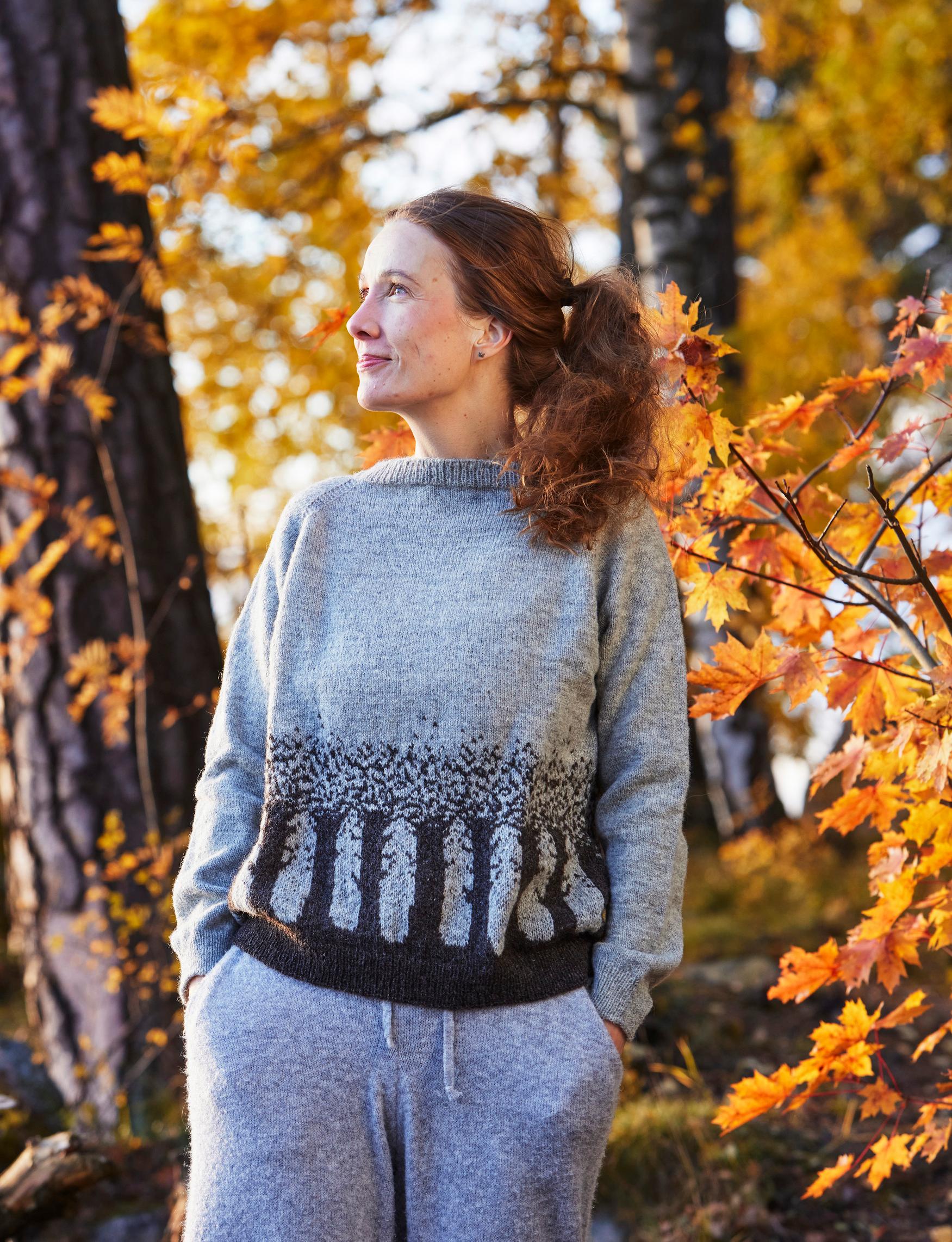 Ruskan jälkeen -kirjoneulepaita