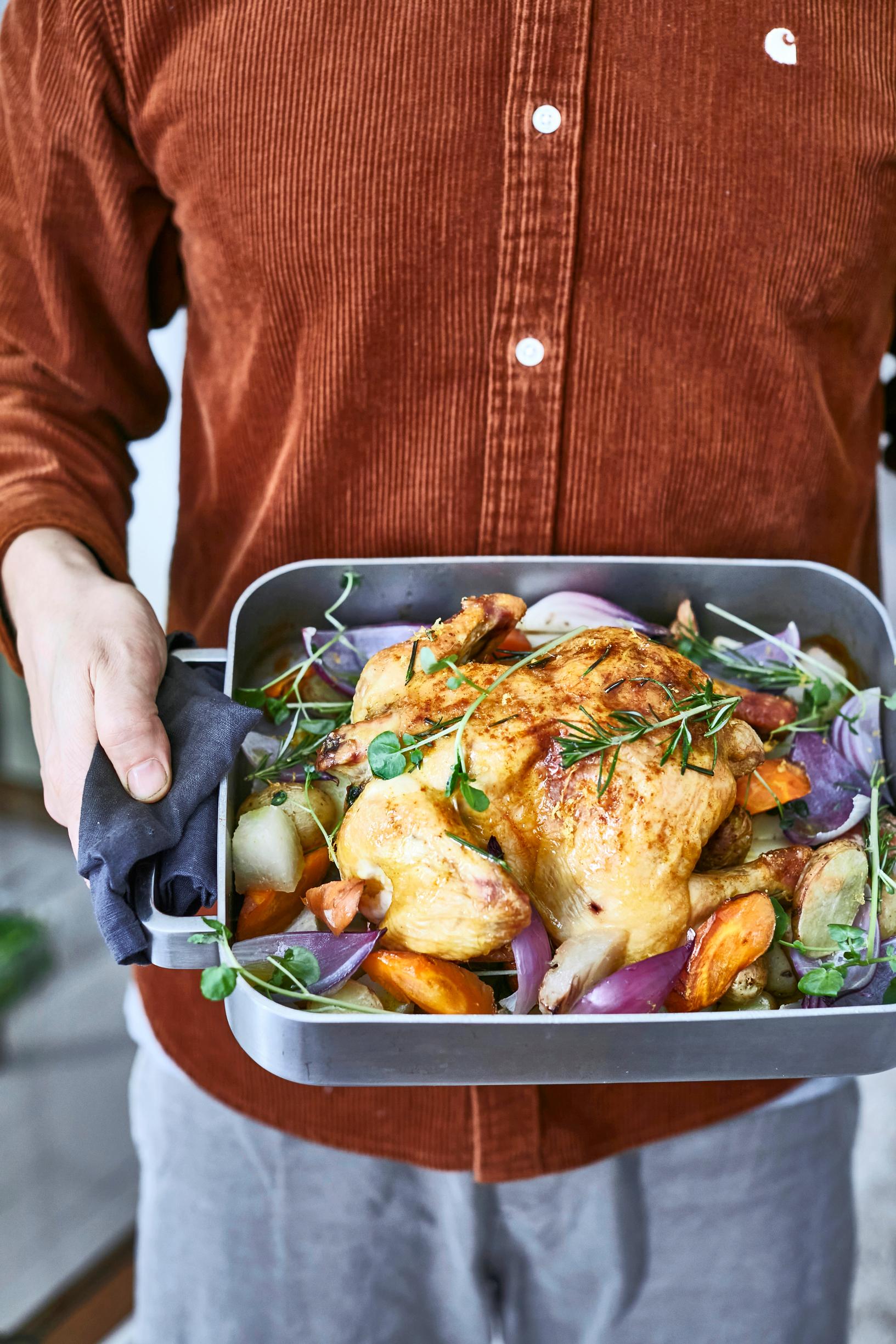 Patrik Lindströmin hunaja-rosmariinikana