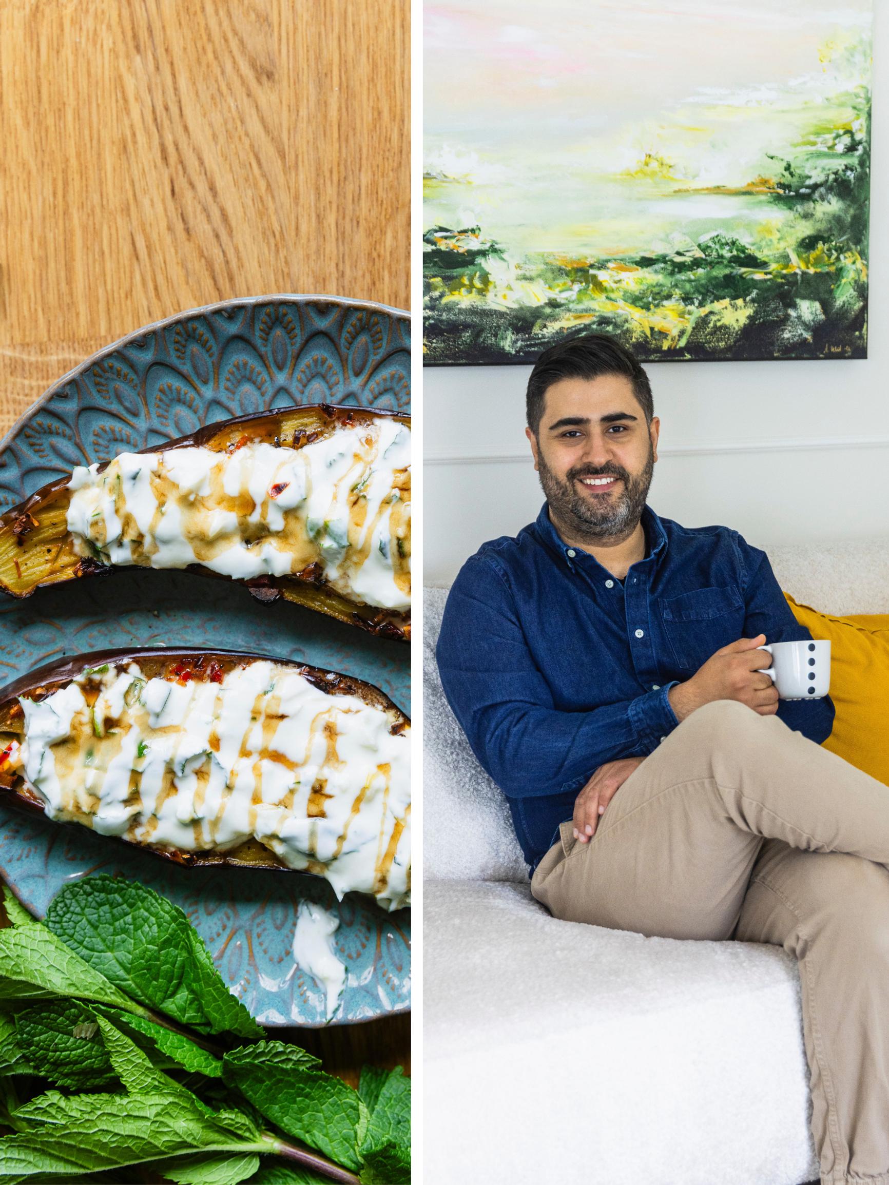 ”Tärkeintä ruoanlaitossa on itse tekeminen, vaikka lopputulos onkin vartissa syöty”, sanoo TV:stä tuttu yrittäjä Siva Parlar