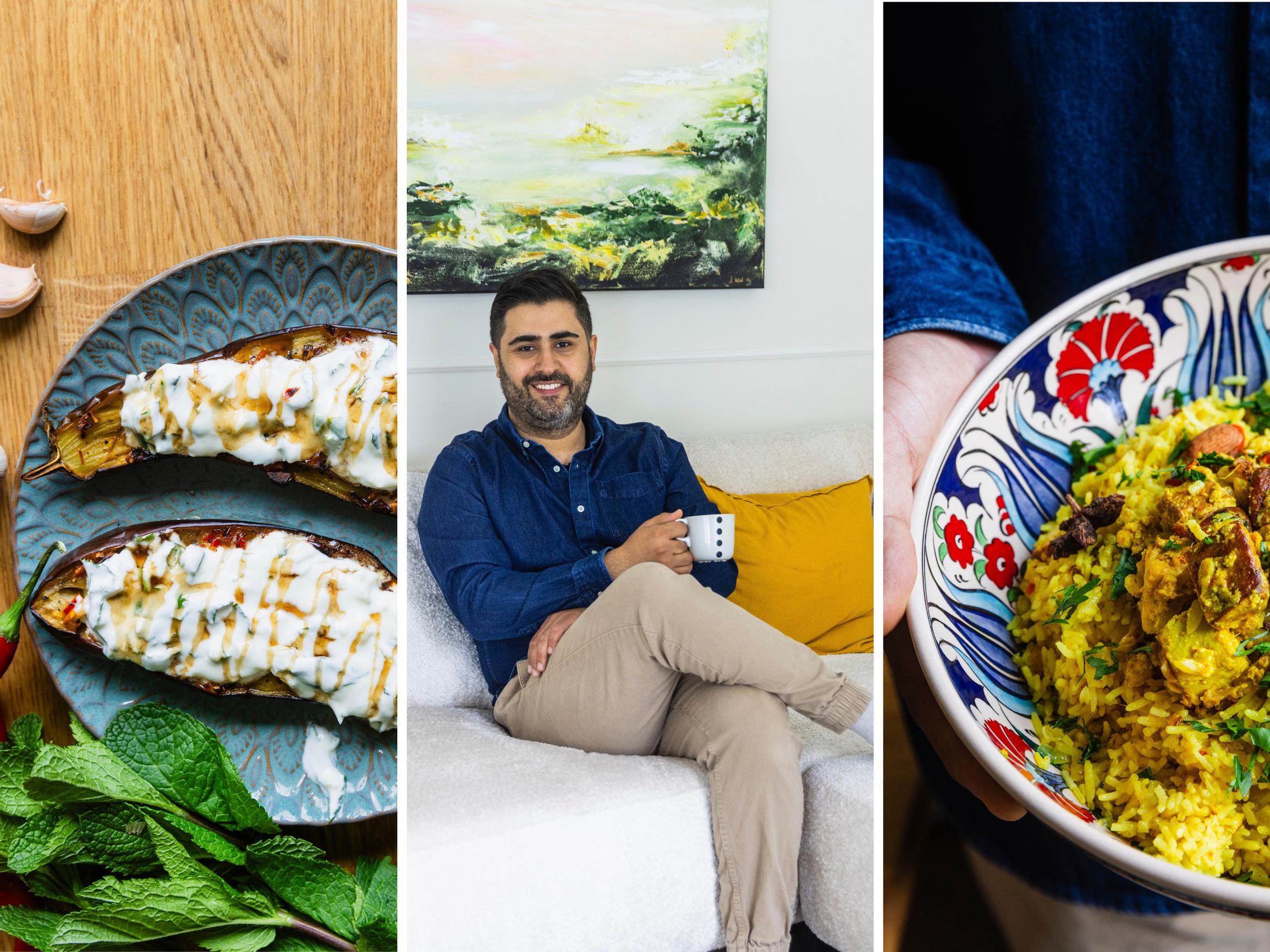 ”Tärkeintä ruoanlaitossa on itse tekeminen, vaikka lopputulos onkin vartissa syöty”, sanoo TV:stä tuttu yrittäjä Siva Parlar