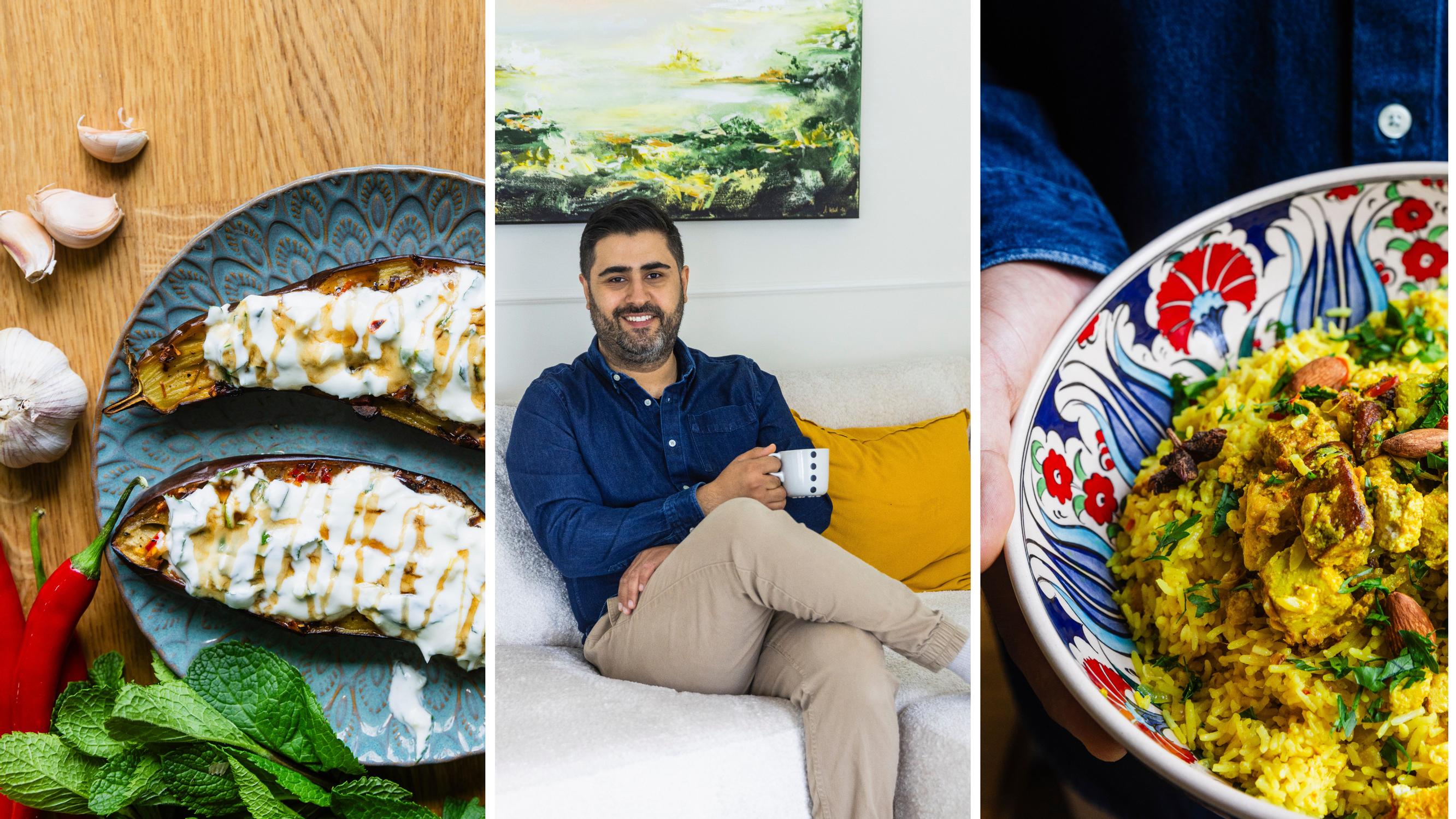 ”Tärkeintä ruoanlaitossa on itse tekeminen, vaikka lopputulos onkin vartissa syöty”, sanoo TV:stä tuttu yrittäjä Siva Parlar