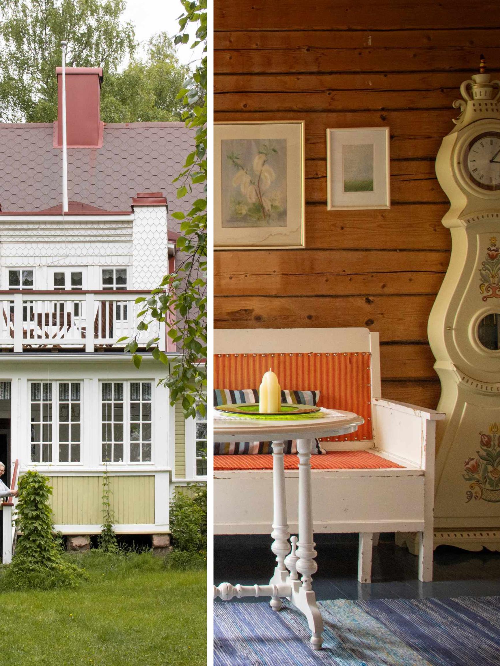 400 ikkunaruutua! Urakka oli aikamoinen, kun Päivi ja Risto kunnostivat piirilääkärin huikean huvilan