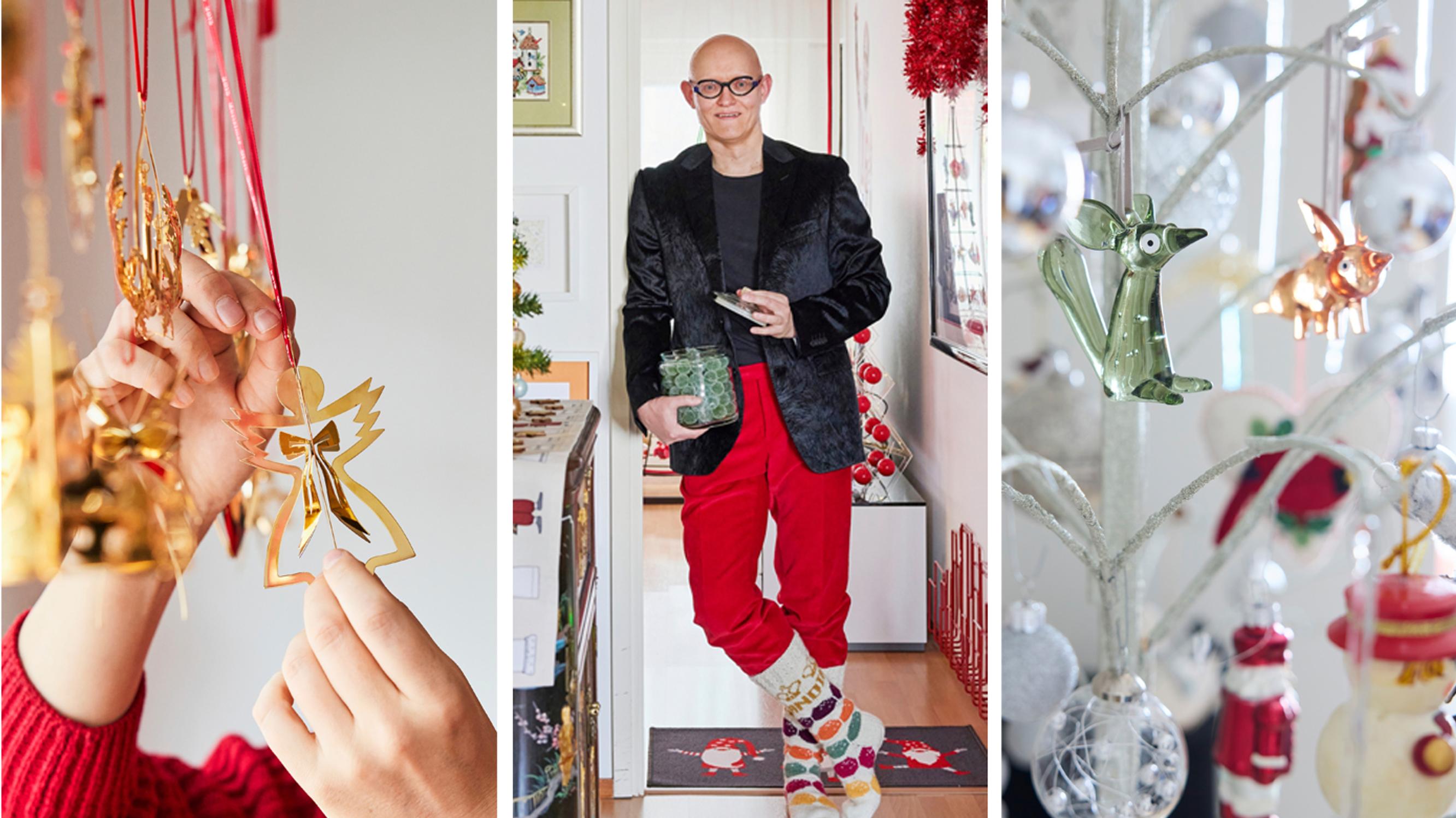 ”Aatto on minulle antikliimaksi” – Mikon joulu kestää kuukausia, ja joululandiaksi muuttuva koti täyttyy sadoilla koristeilla