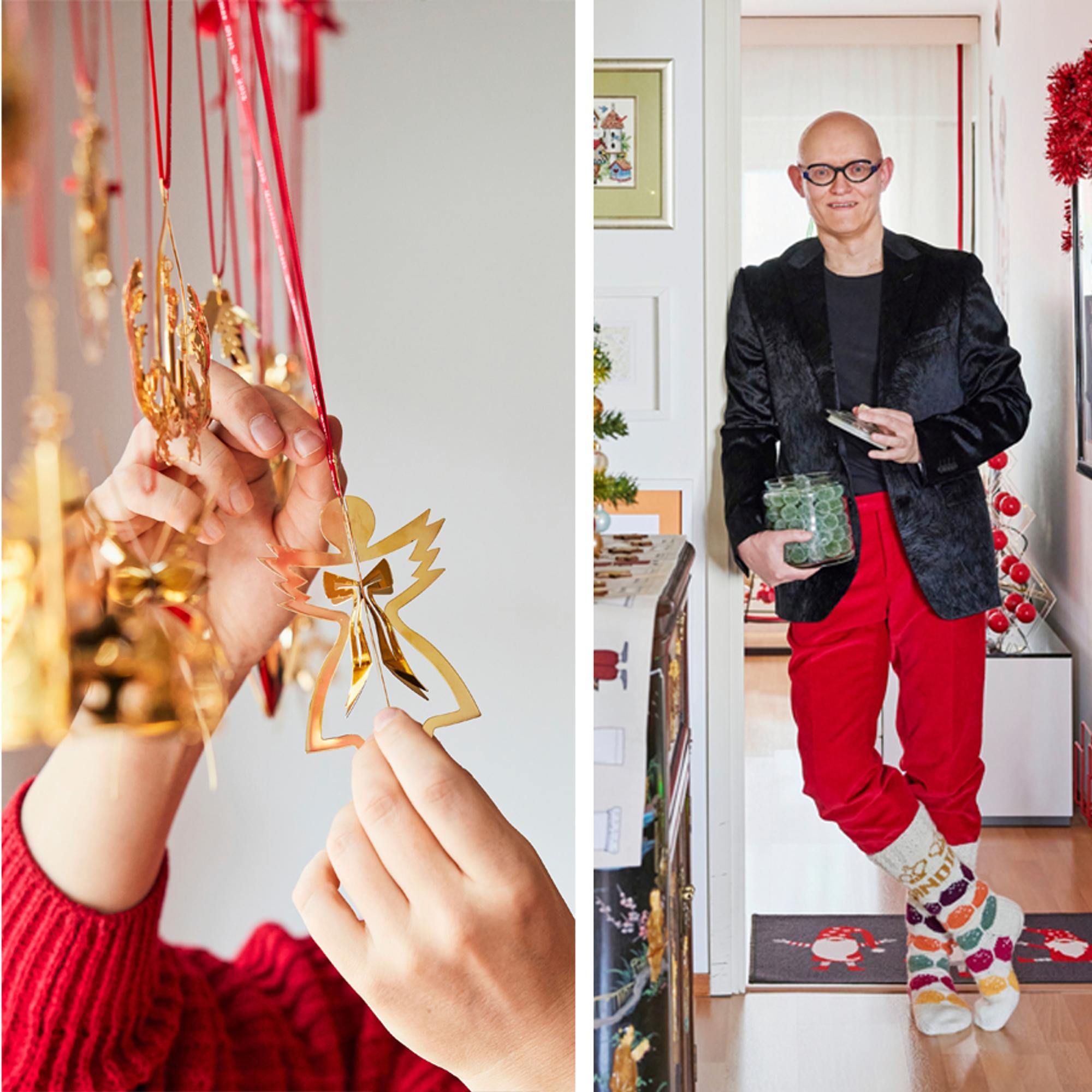 ”Aatto on minulle antikliimaksi” – Mikon joulu kestää kuukausia, ja joululandiaksi muuttuva koti täyttyy sadoilla koristeilla