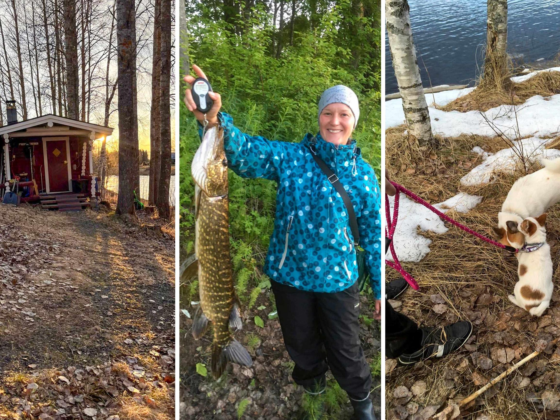 Naapuriapu tuo epilepsiaa sairastavalle Tuijalle mökillä turvaa: ”Eron jälkeen kumpikaan meistä ei halunnut myydä mökkiä, joten käymme siellä vuorotellen” 