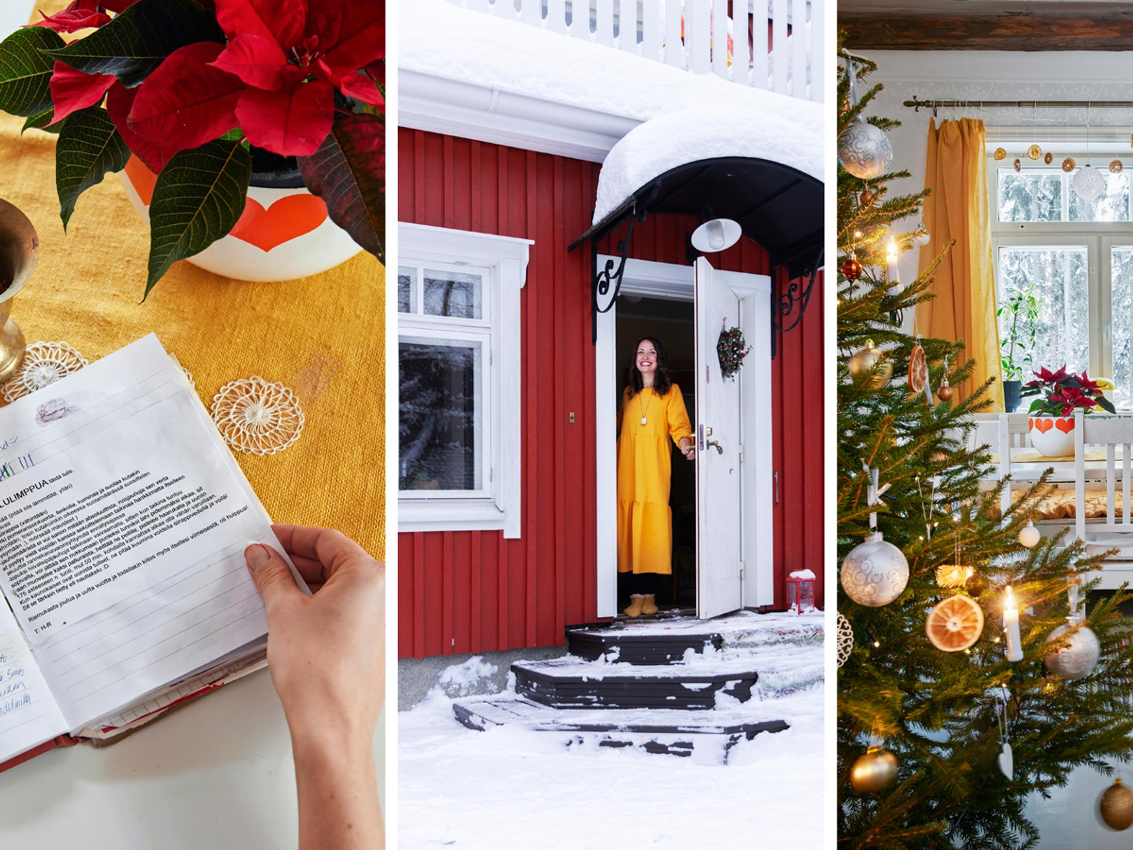 Tervetuloa keltaiseen joulutupaan! Elisan eli Elluyellow’n aattoon kuuluvat joulupatjat, piparintuoksu ja paljon keltaista