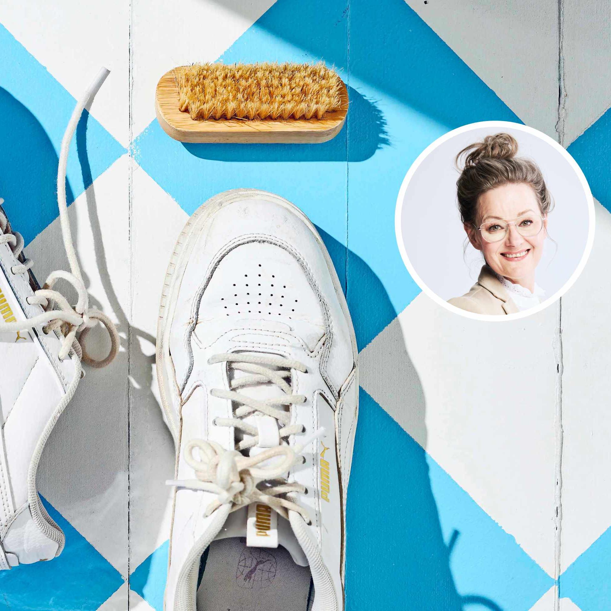 Niksi, joka toimii! Näin saan valkoiset lenkkarit puhtaiksi, kun mikään ei tunnu auttavan