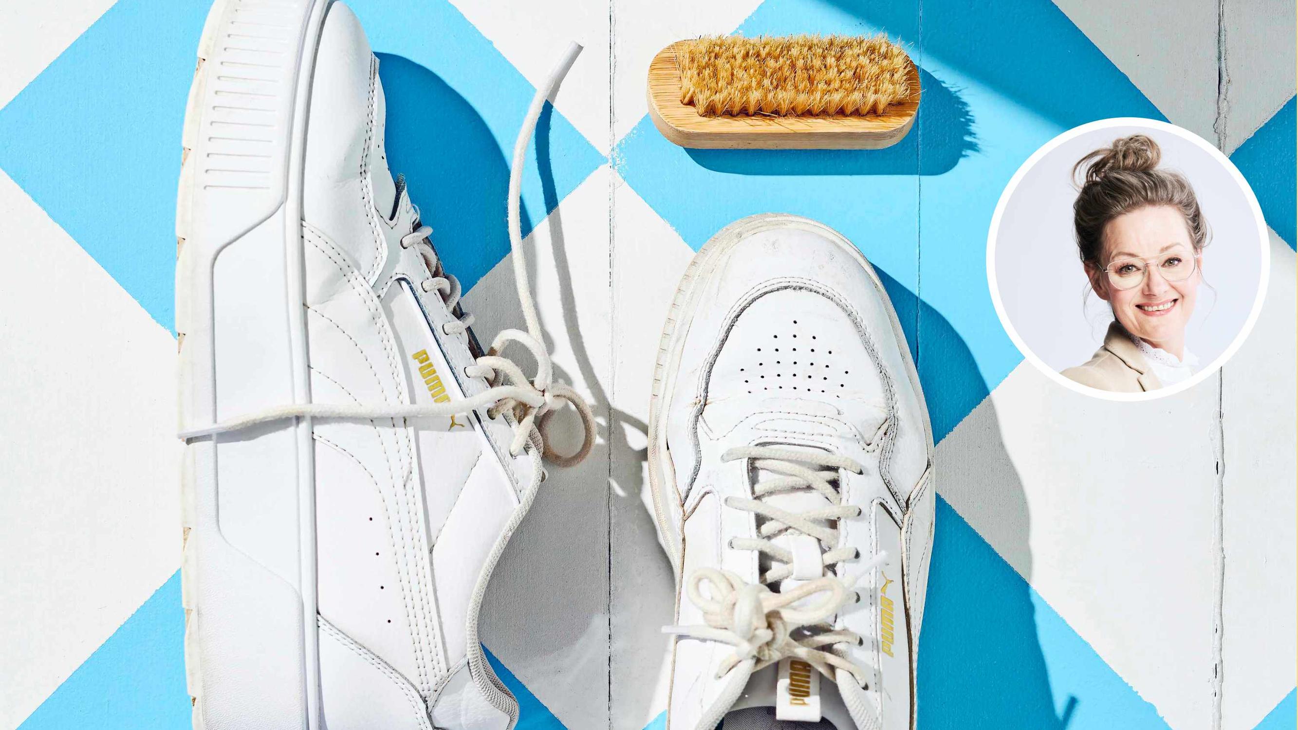 Niksi, joka toimii! Näin saan valkoiset lenkkarit puhtaiksi, kun mikään ei tunnu auttavan